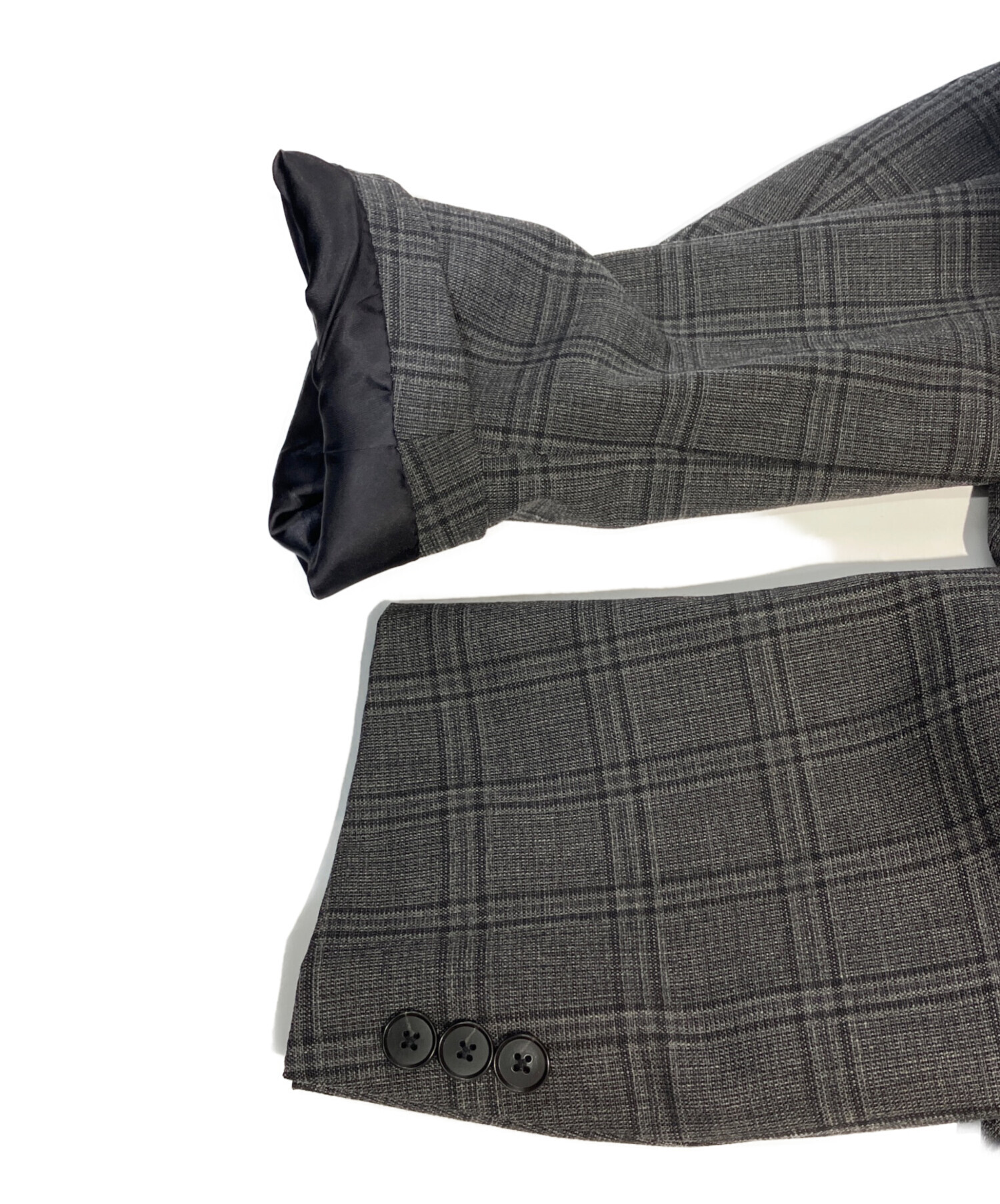 中古・古着通販】AURALEE (オーラリー) BLUEFACED WOOL CHECK JACKET
