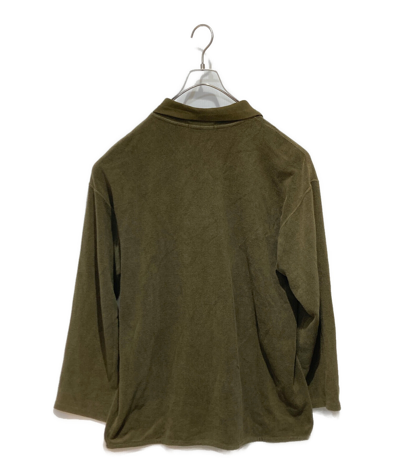 中古・古着通販】ISSEY MIYAKE (イッセイミヤケ) ポロシャツ グリーン
