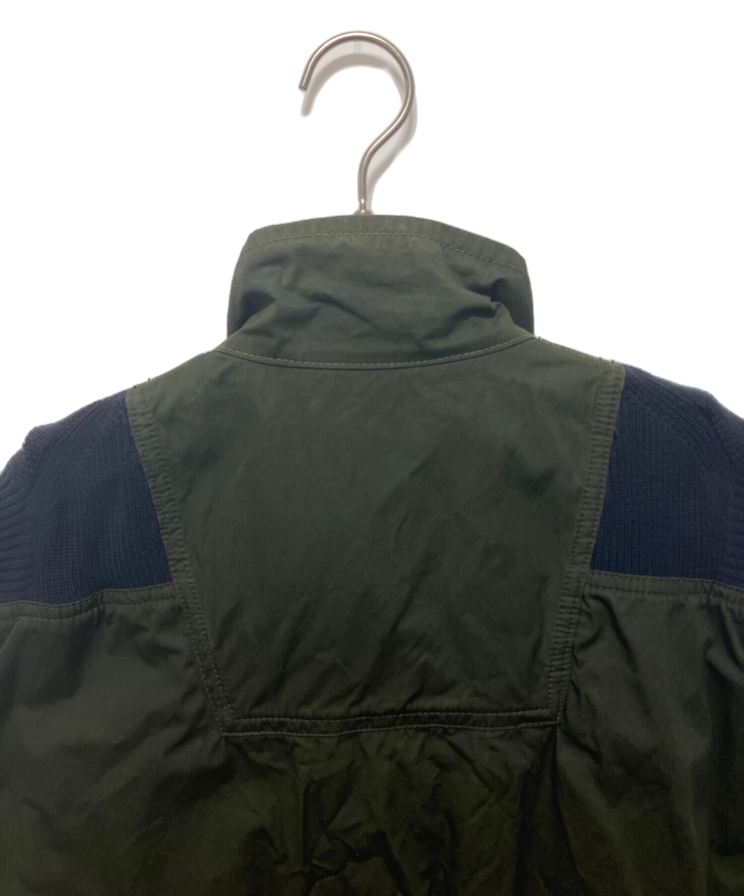 中古・古着通販】sacai (サカイ) ドッキングワンピース グリーン