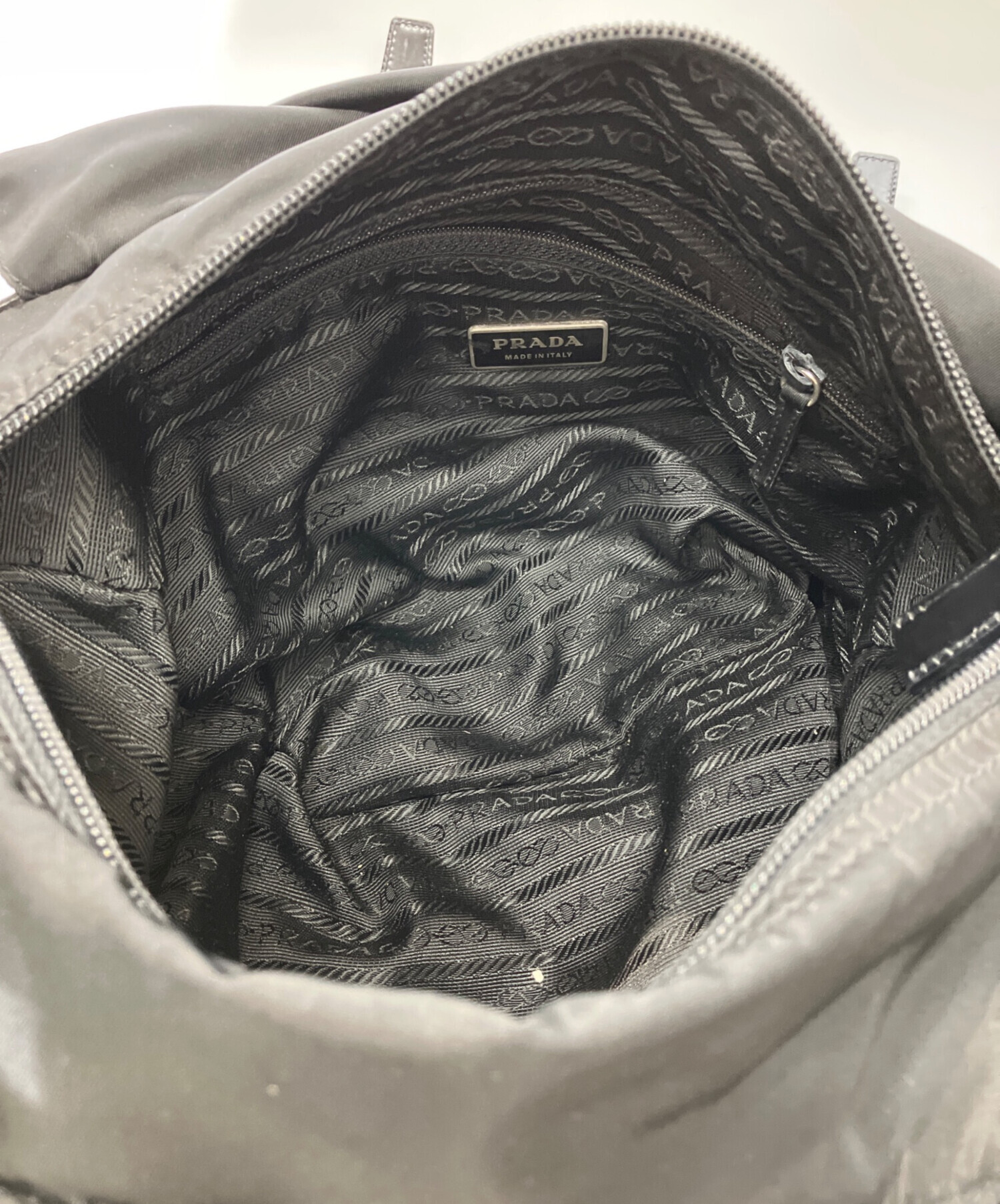 PRADA ショルダーバッグ　未使用 中古・古着通販】PRADA (プラダ) ショルダーバッグ ブラック｜ブランド