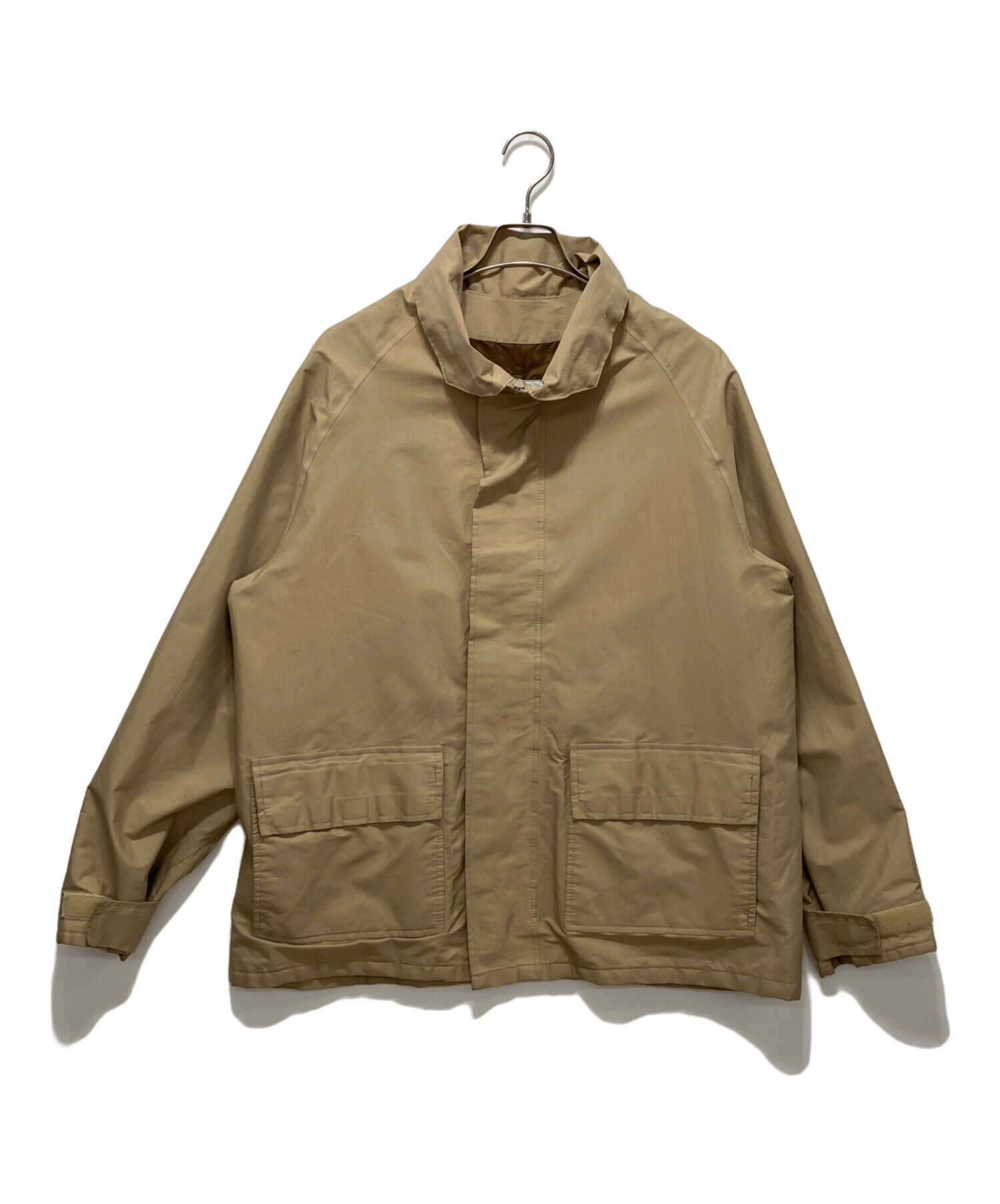 中古・古着通販】ORVIS (オービス) ジップアップジャケット ベージュ