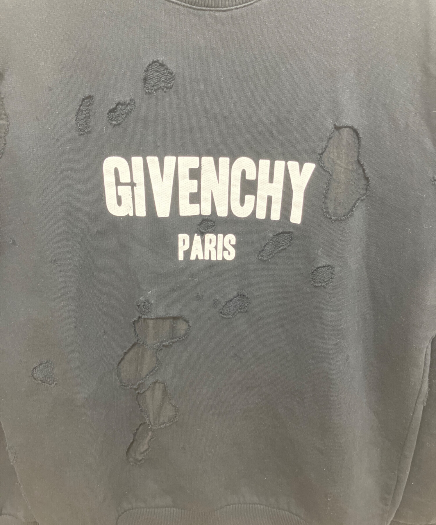 中古・古着通販】GIVENCHY (ジバンシィ) ダメージ加工ロゴプリント