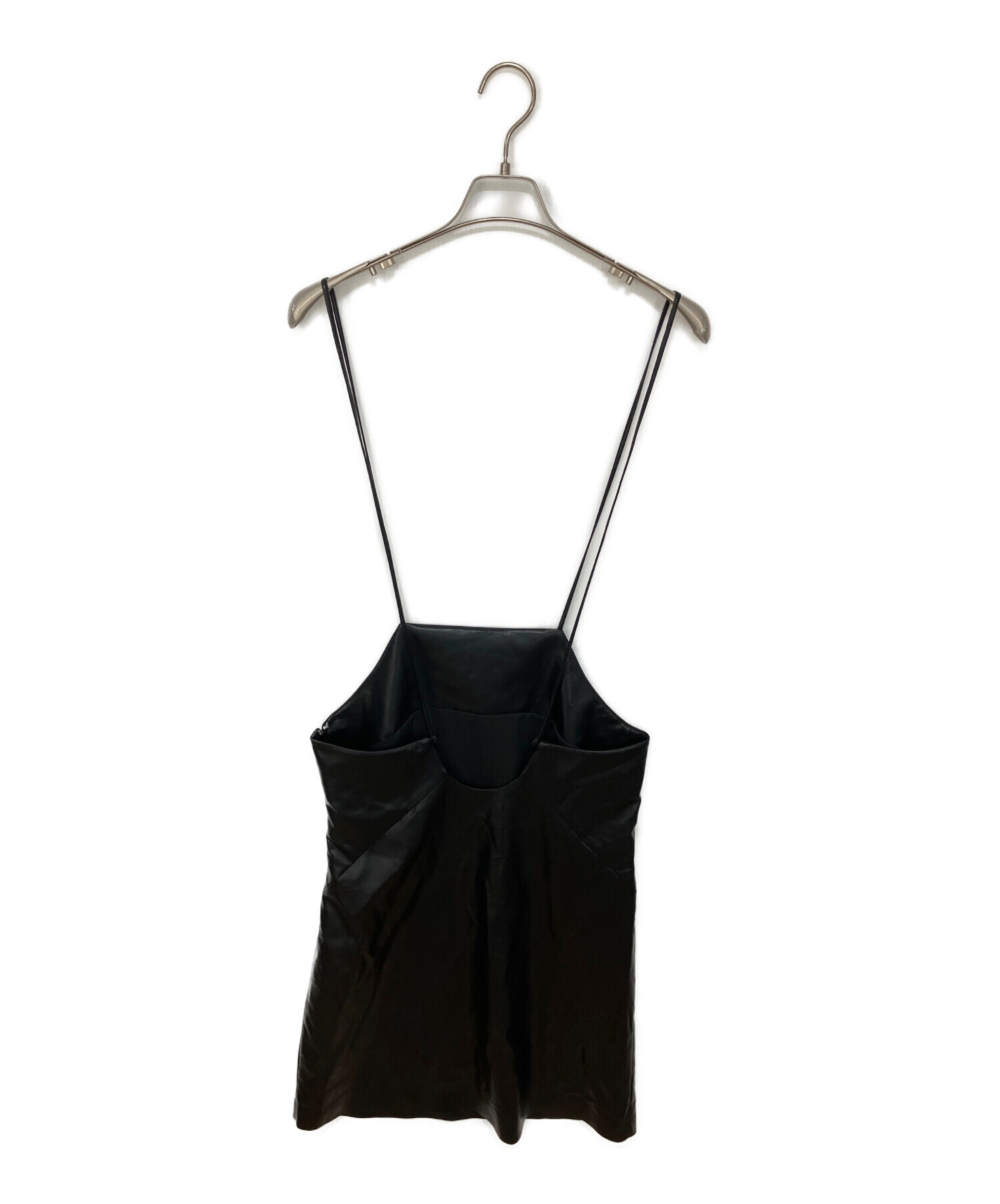 中古・古着通販】NKNIT (ンニット) apron mini dress ブラック サイズ