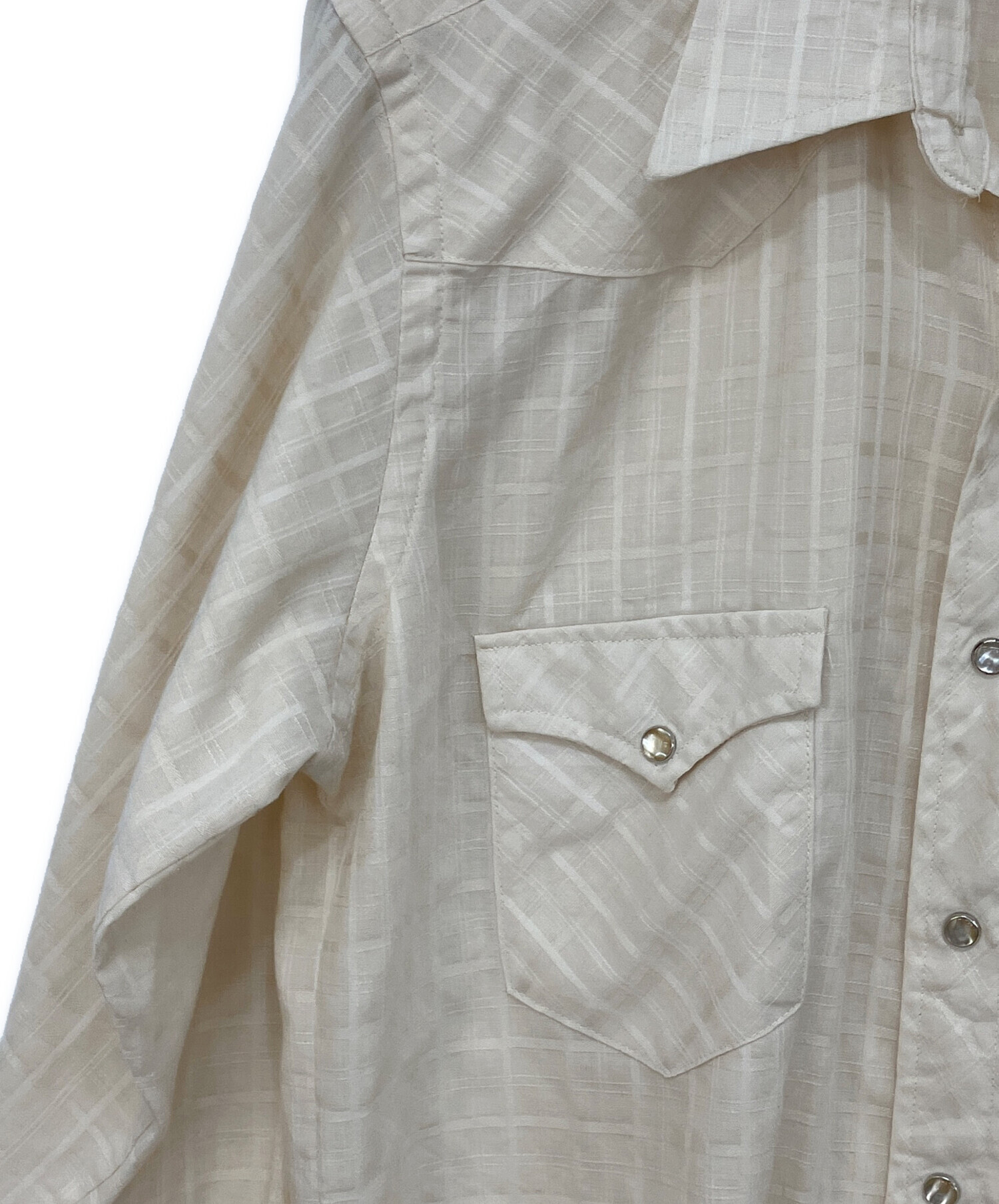 中古・古着通販】Wrangler (ラングラー) 60'S-70'Sウエスタンシャツ