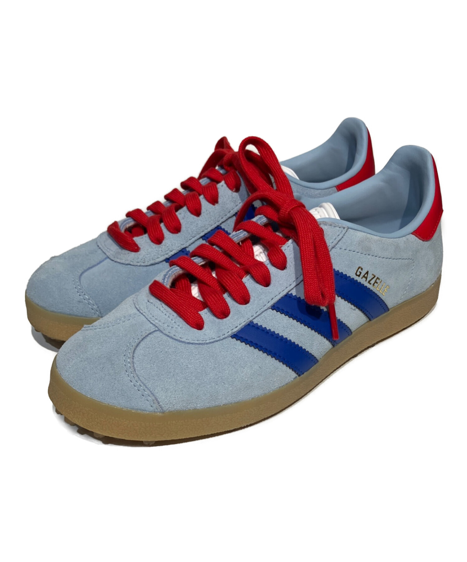 【未使用品】 GAZELLE ゴルフ SPIKELESS GOLF 中古・古着通販】adidas (アディダス) Gazelle Spikeless Golf ブルー