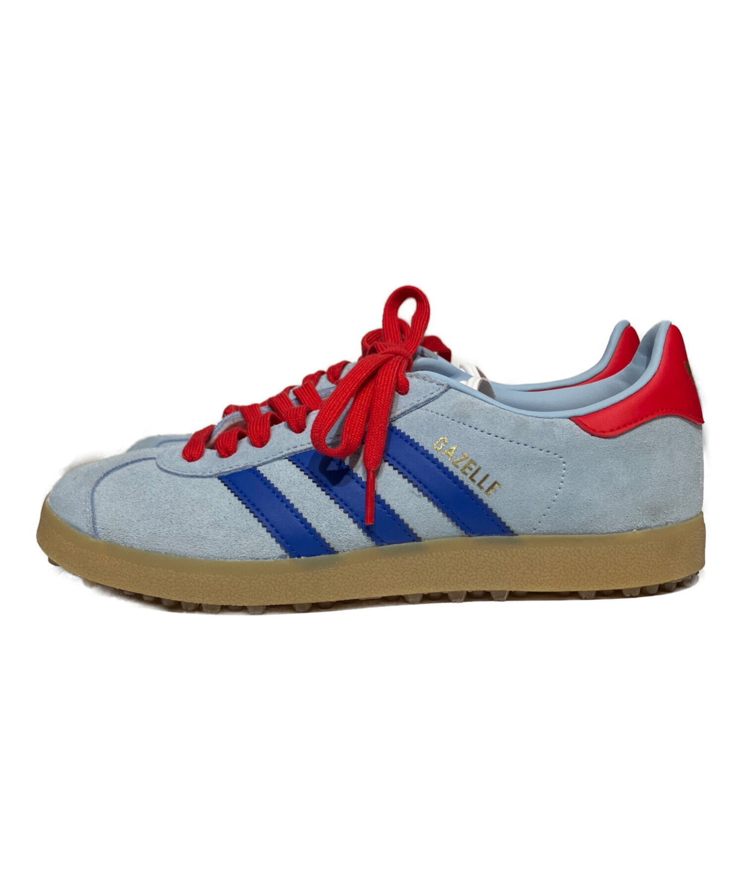 【未使用品】 GAZELLE ゴルフ SPIKELESS GOLF 中古・古着通販】adidas (アディダス) Gazelle Spikeless Golf ブルー