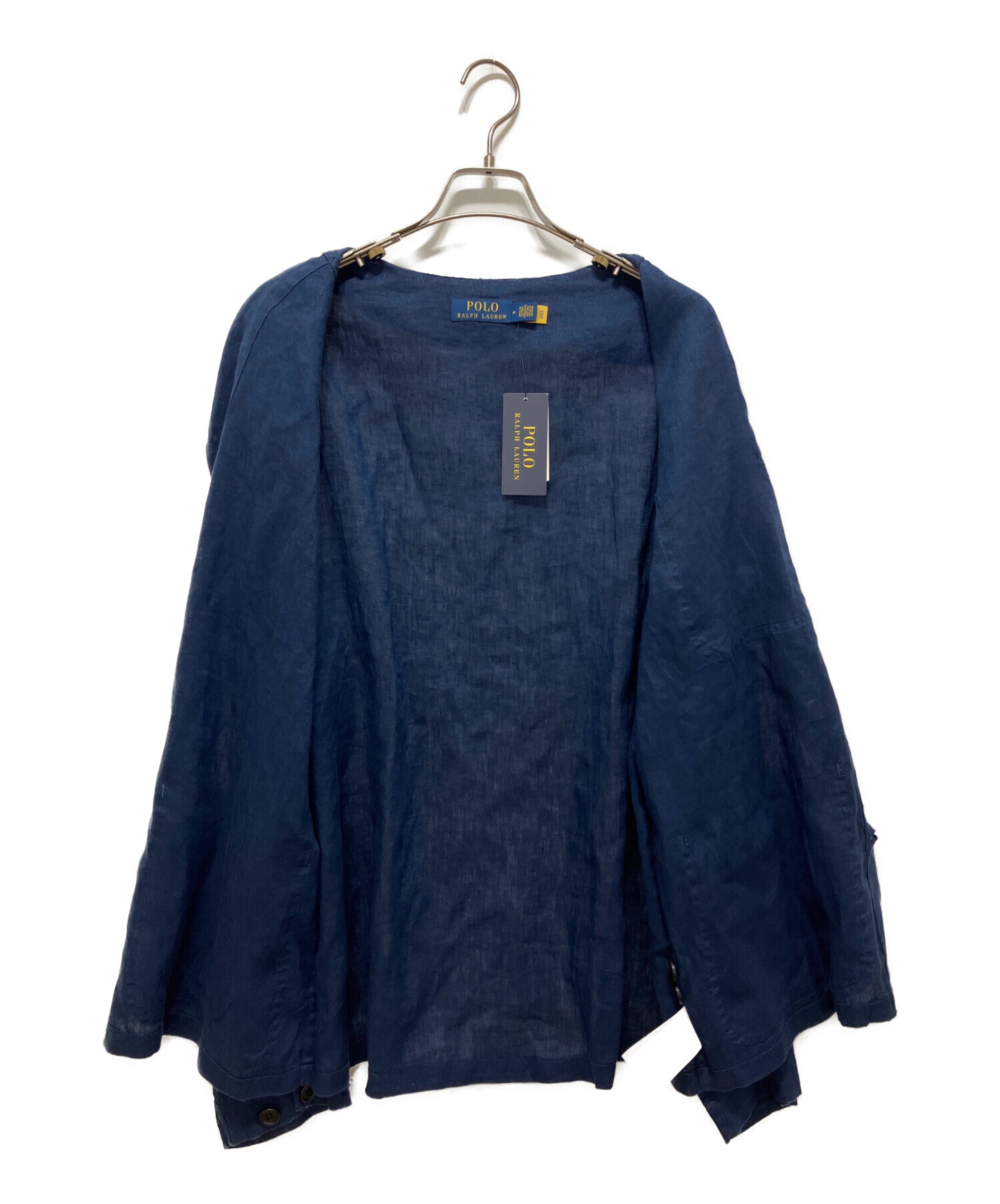 POLO Ralph Lauren 100%リネン インディゴ カバーオール 中古・古着通販】POLO RALPH LAUREN (ポロ・ラルフローレン) リネン