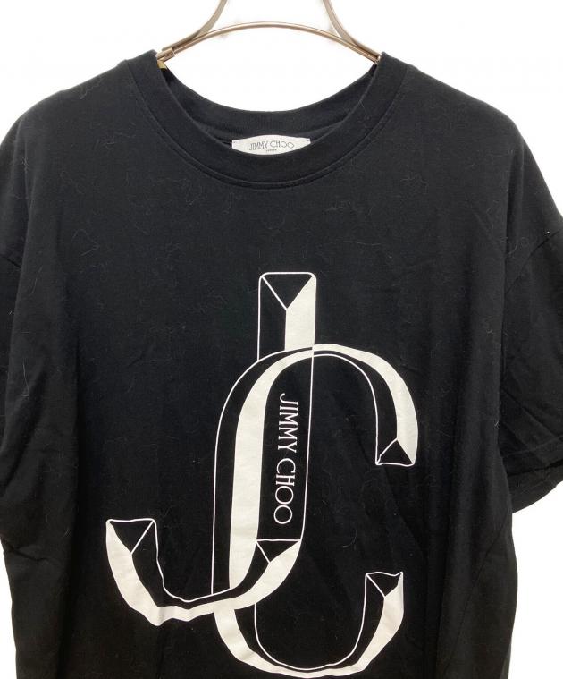 中古・古着通販】JIMMY CHOO (ジミーチュウ) Tシャツ ブラック サイズ