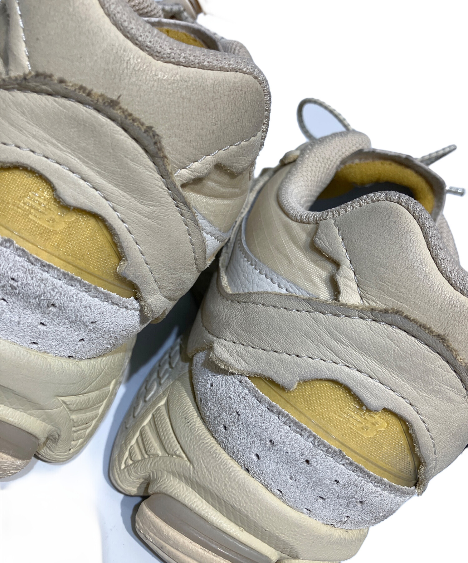 AURALEE オーラリー シューズ（その他） 27cm ベージュ 【古着】【中古】【送料無料】 中古・古着通販】NEW BALANCE (ニューバランス) AURALEE (オーラリー