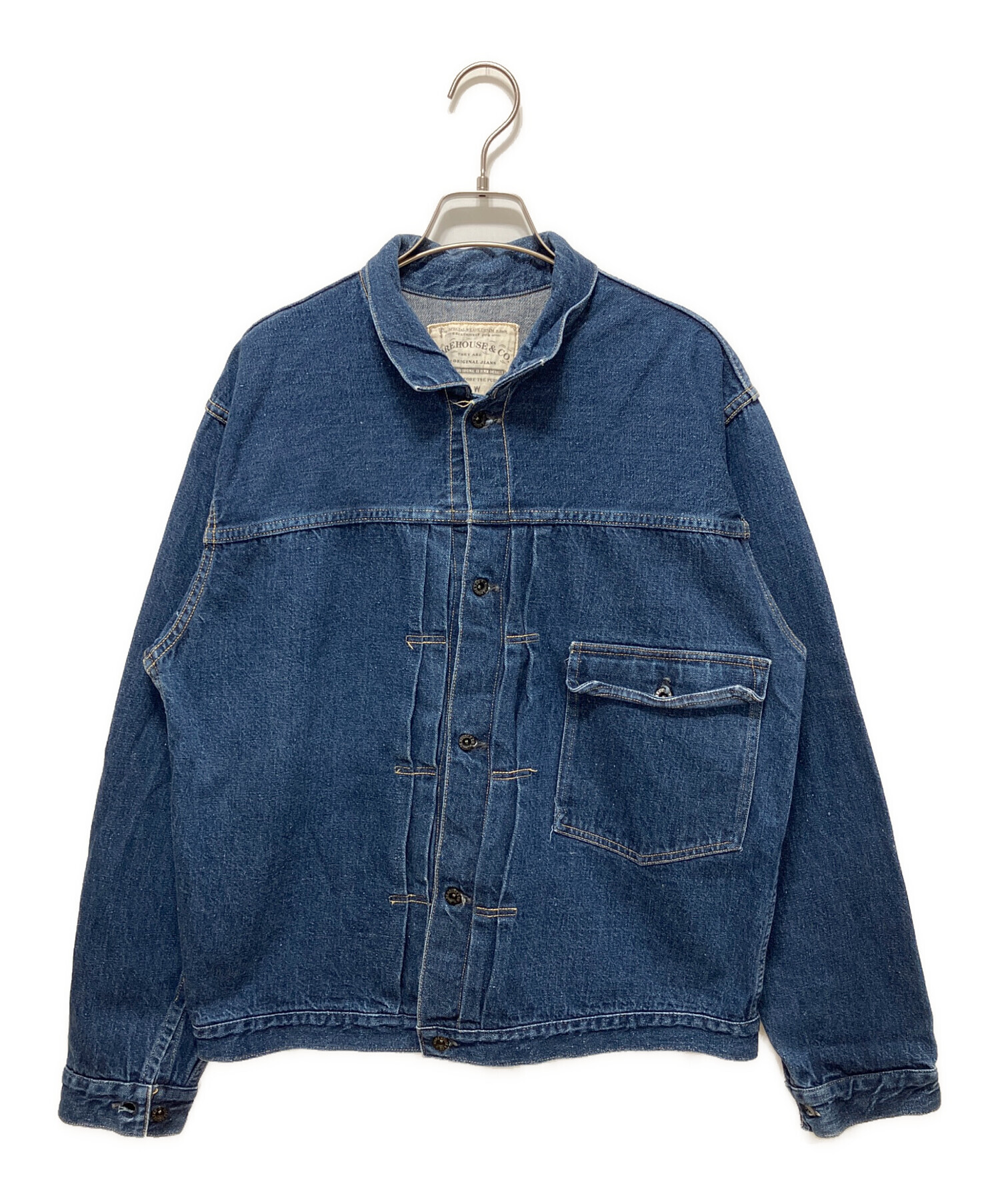 中古・古着通販】WAREHOUSE (ウエアハウス) 1st type デニムジャケット