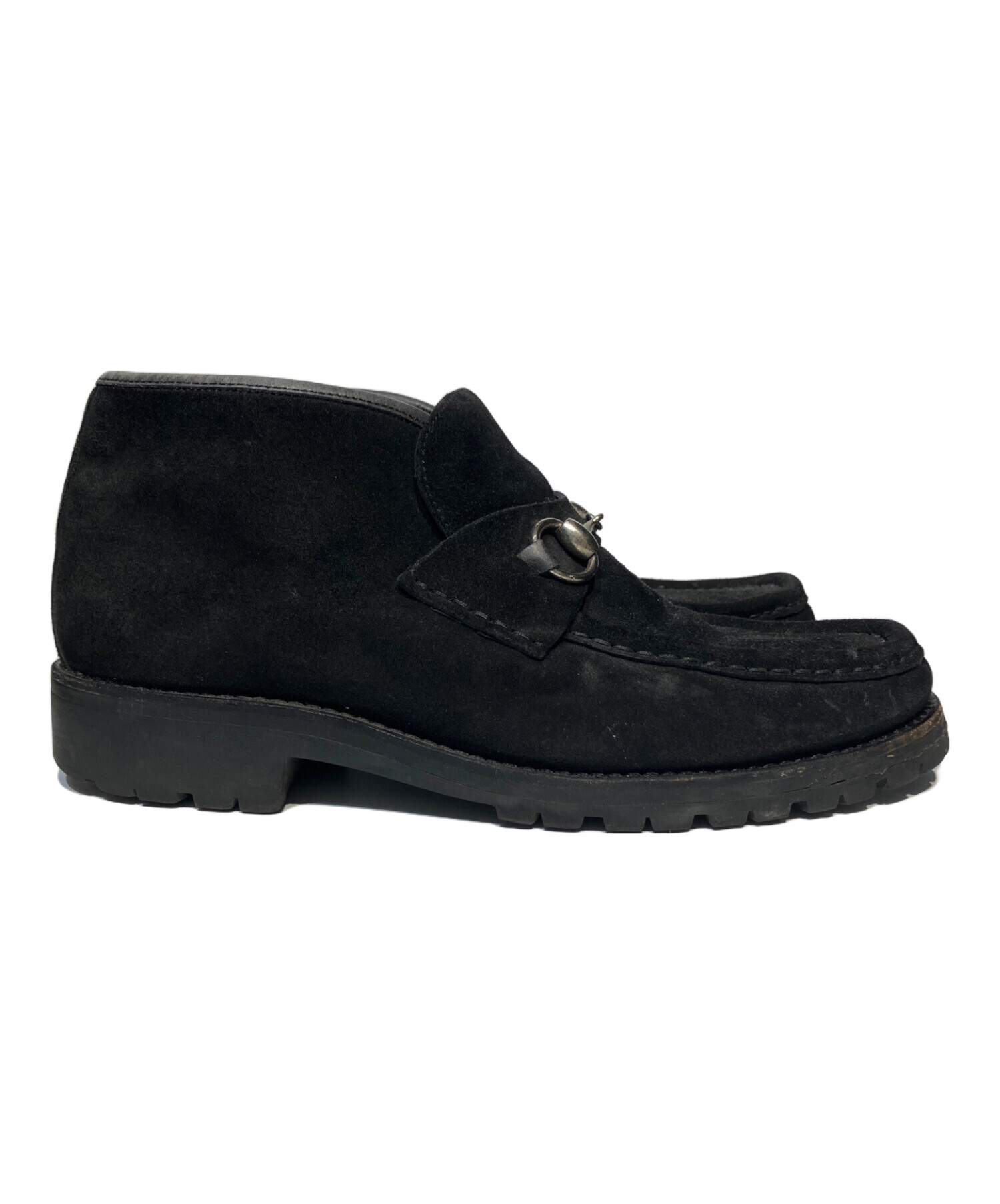 中古・古着通販】GUCCI (グッチ) ホースビットチャッカーブーツ