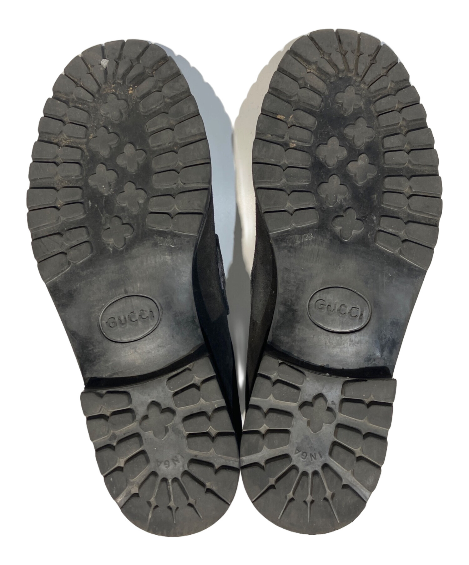 中古・古着通販】GUCCI (グッチ) ホースビットチャッカーブーツ