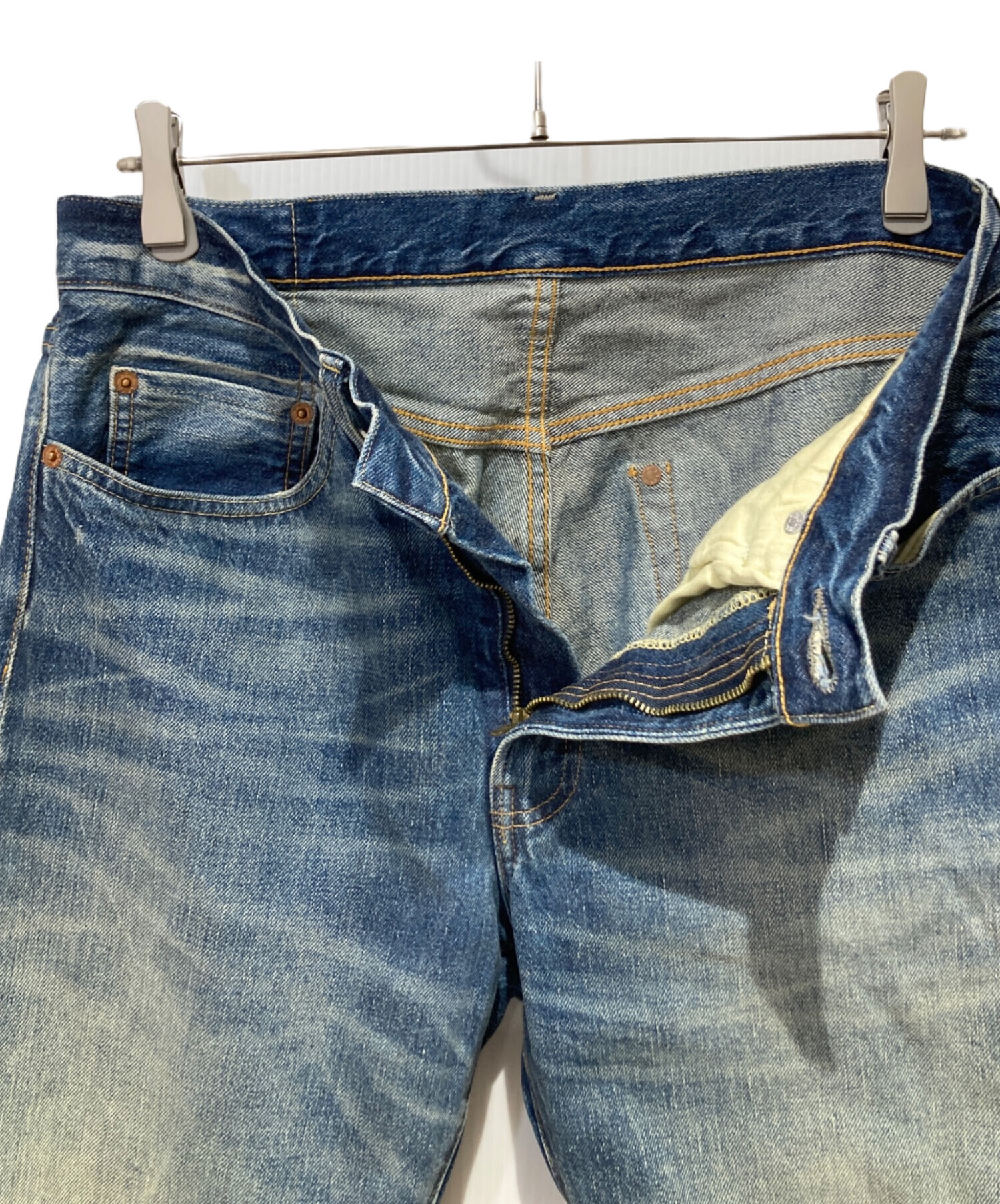 中古・古着通販】LEVI'S (リーバイス) 501ZXXデニムパンツ ブルー