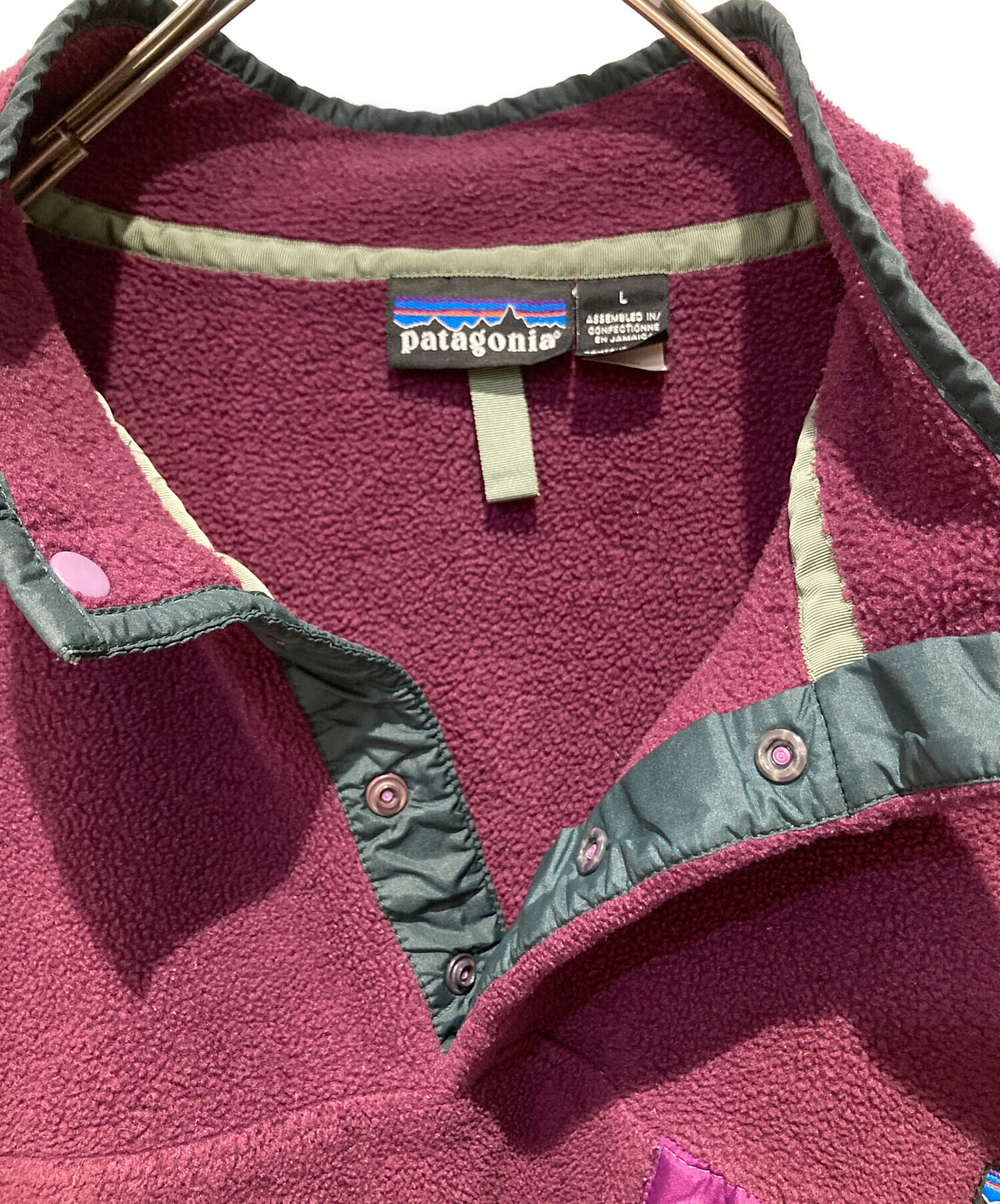 中古・古着通販】Patagonia (パタゴニア) フリースジャケット パープル