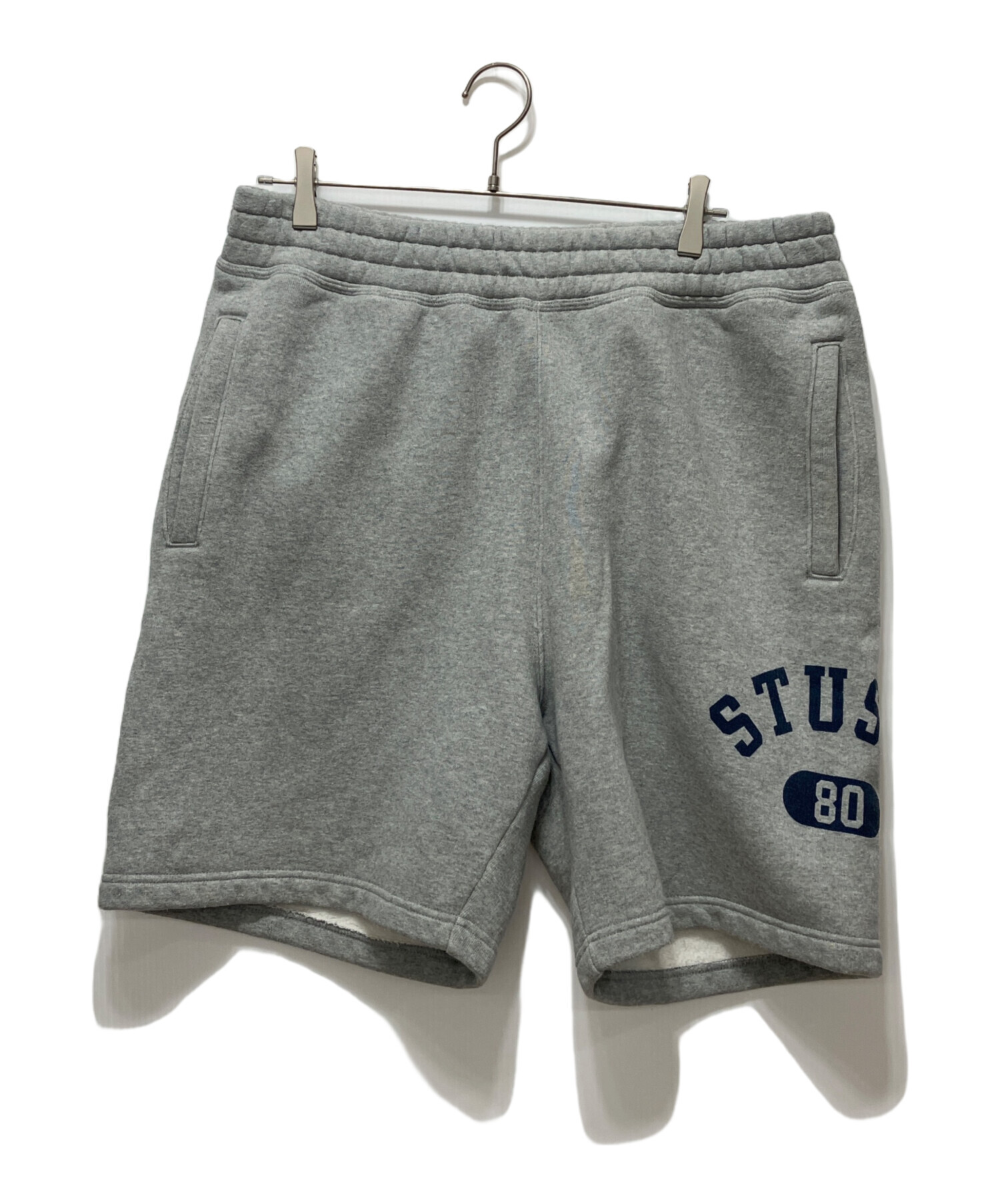 中古・古着通販】stussy (ステューシー) Varsity Fleece Short グレー