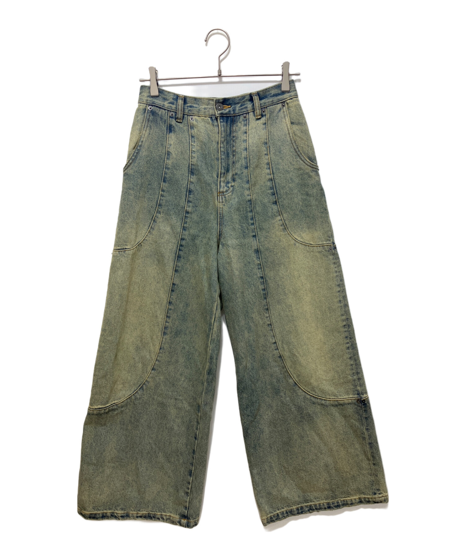中古・古着通販】GOAT ESSENCE (ゴートエッセンス) UCK WIDE DENIM 