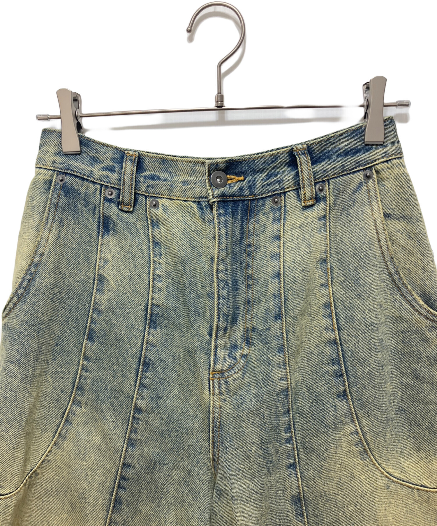 中古・古着通販】GOAT ESSENCE (ゴートエッセンス) UCK WIDE DENIM