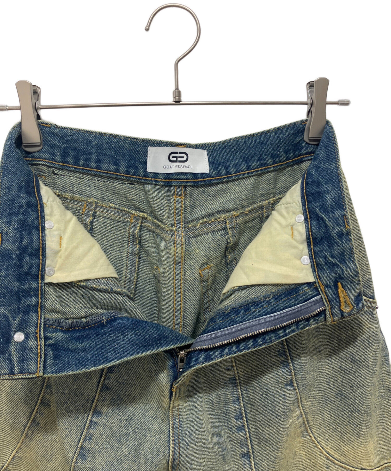 中古・古着通販】GOAT ESSENCE (ゴートエッセンス) UCK WIDE DENIM