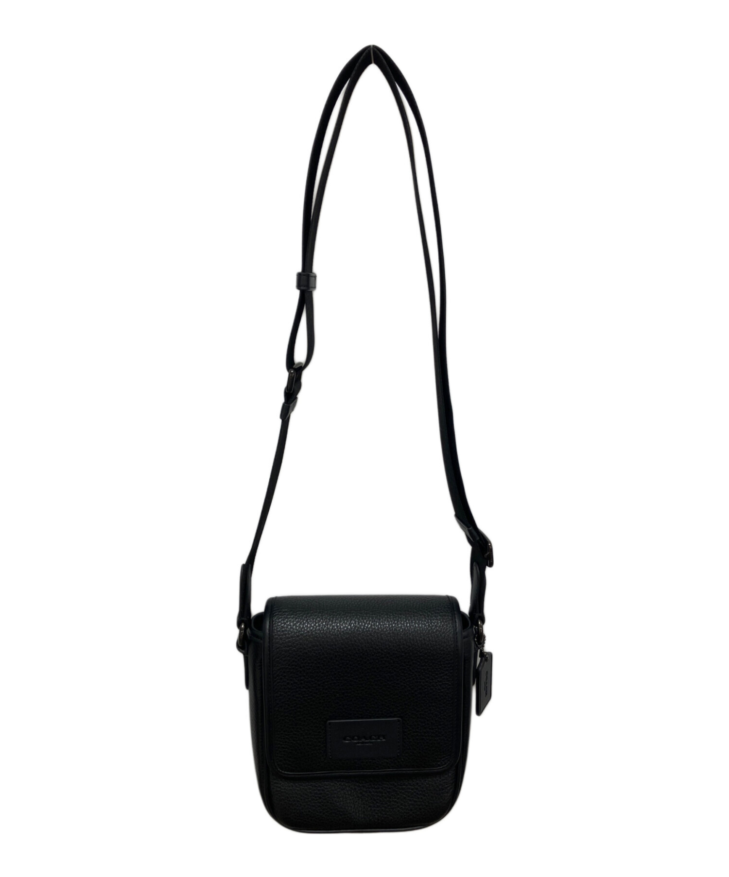 中古・古着通販】COACH (コーチ) ショルダーバッグ ブラック 未使用品 