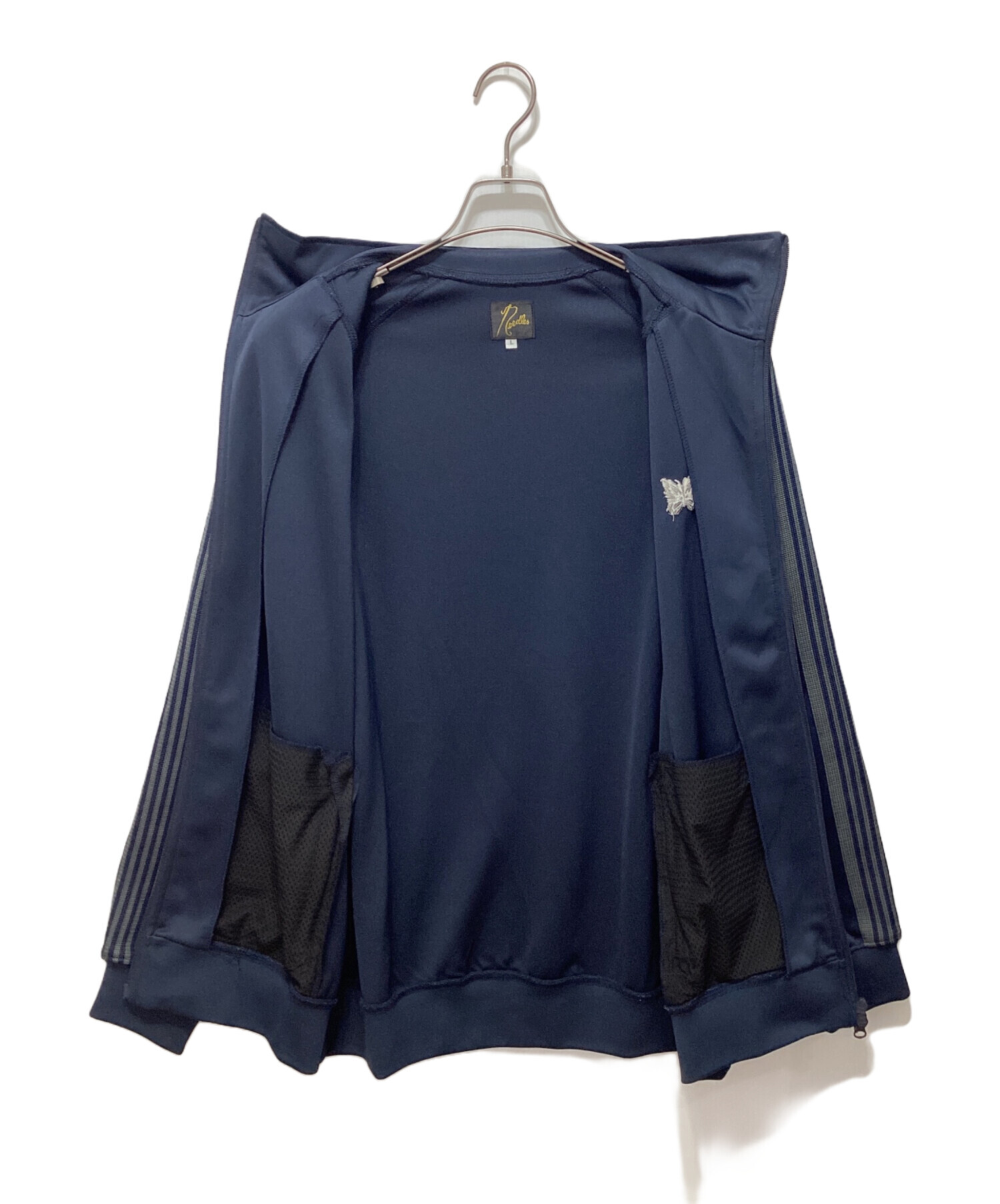 Needles ニードルス コート（その他） XL 紺 【古着】【中古】【送料無料】 中古・古着通販】Needles (ニードルズ) トラックジャケット ネイビー