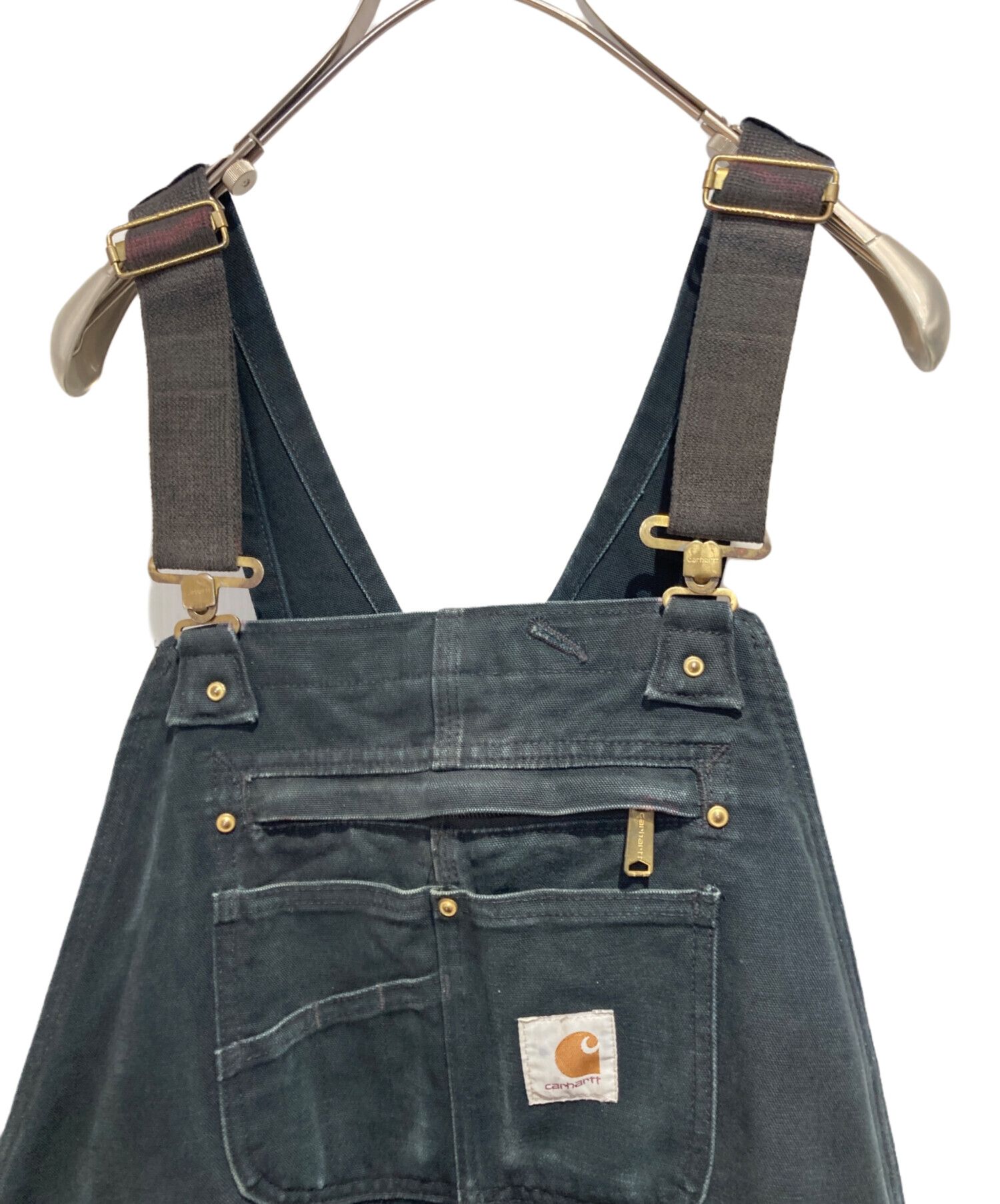 中古・古着通販】CarHartt (カーハート) オーバーオール ブラック