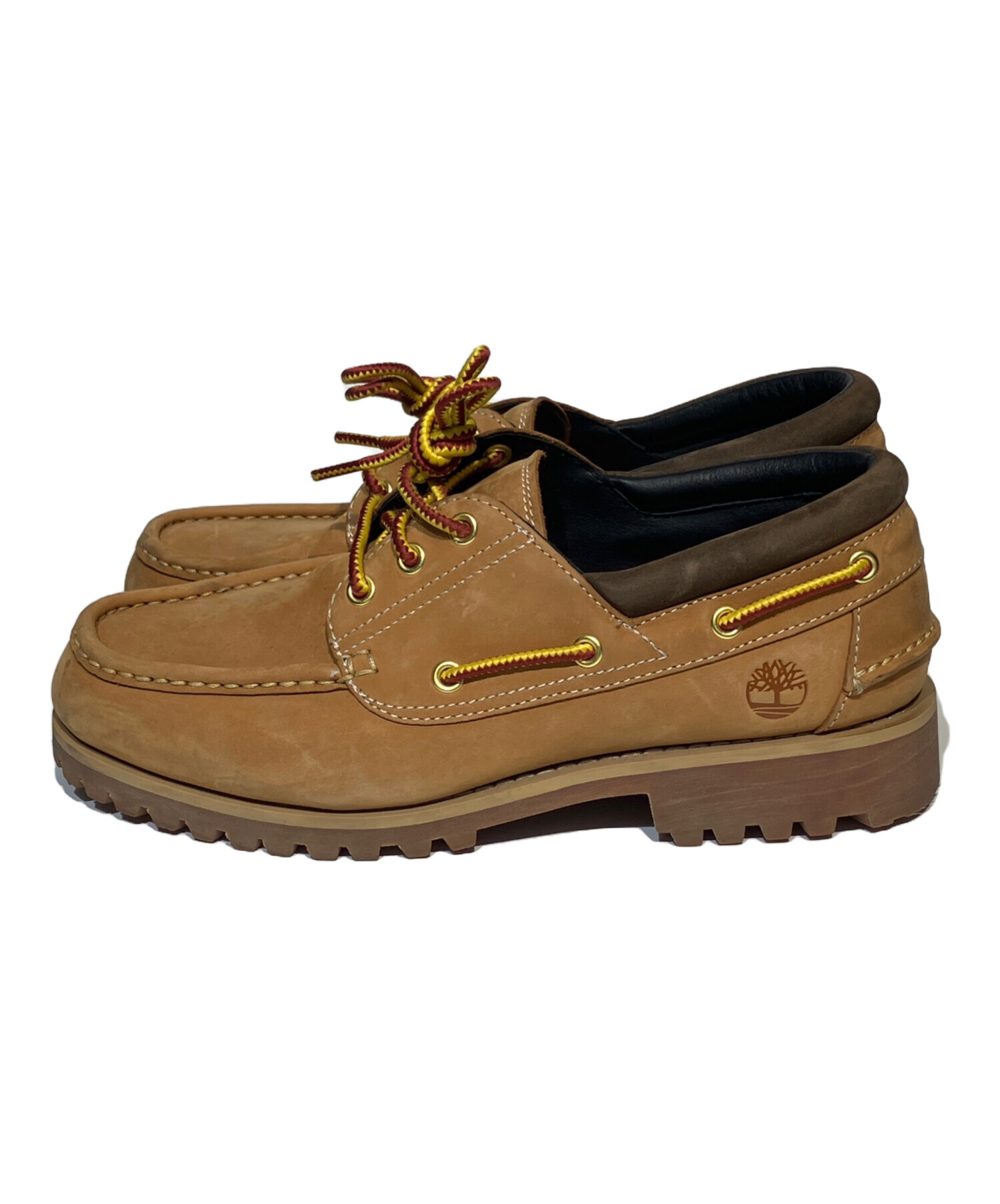 中古美品】80sヴィンテージ Timberland ボートシューズ USA製 中古美品