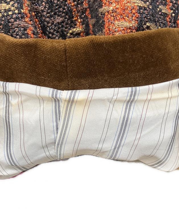 中古・古着通販】GUCCI (グッチ) ゴールドラメ入りチェックツイード