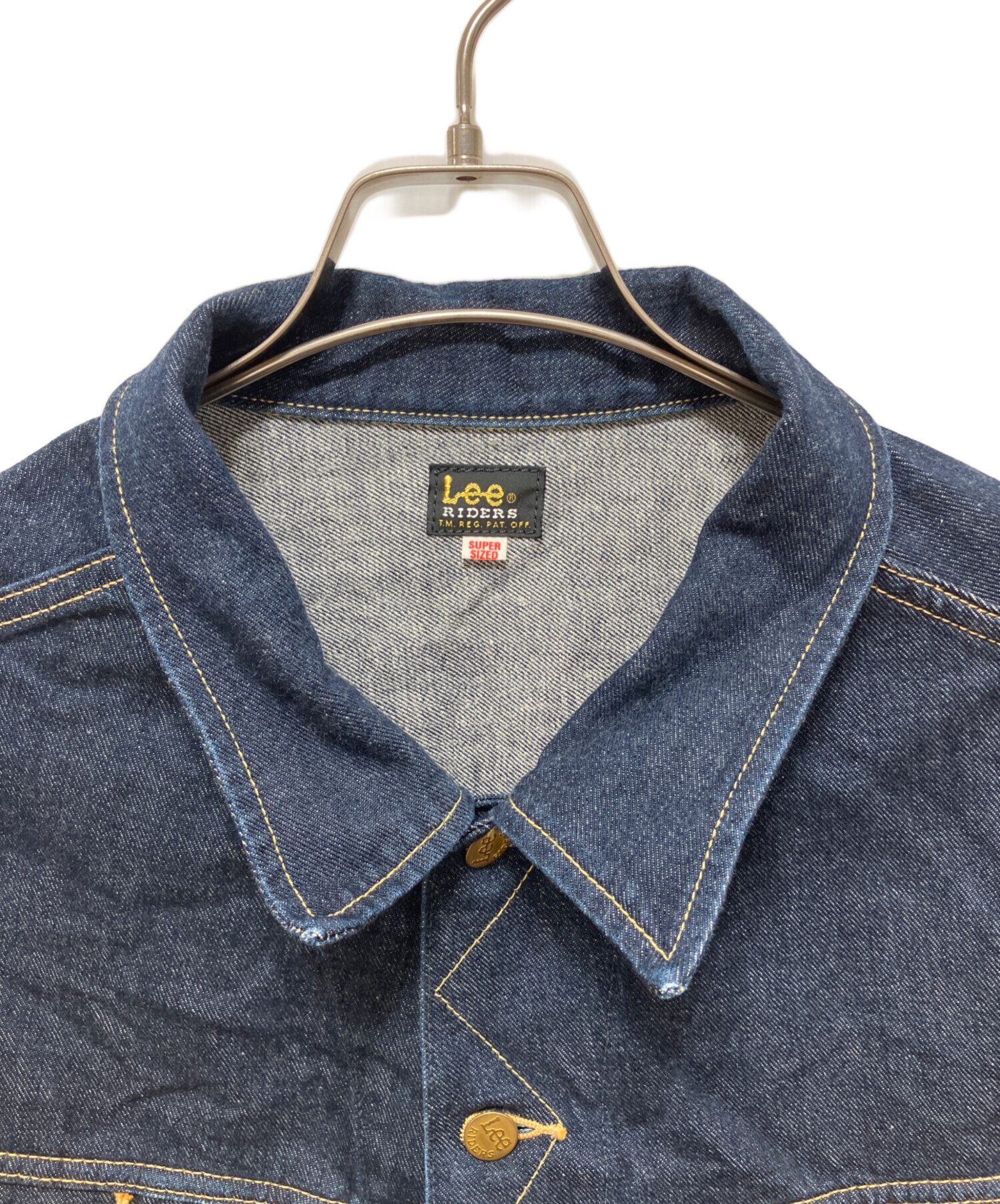 中古・古着通販】LEE (リー) SUPERSIZED RIDER JACKET インディゴ