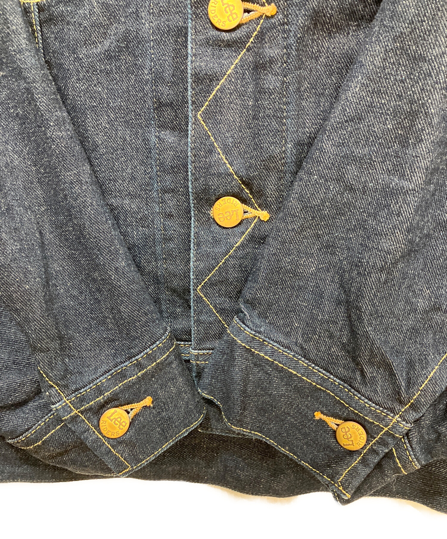 中古・古着通販】LEE (リー) SUPERSIZED RIDER JACKET インディゴ