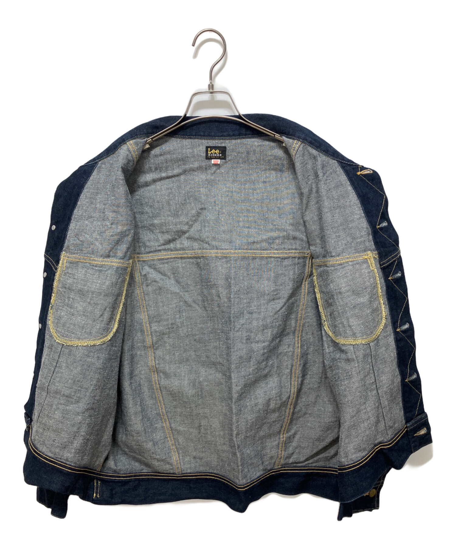 中古・古着通販】LEE (リー) SUPERSIZED RIDER JACKET インディゴ