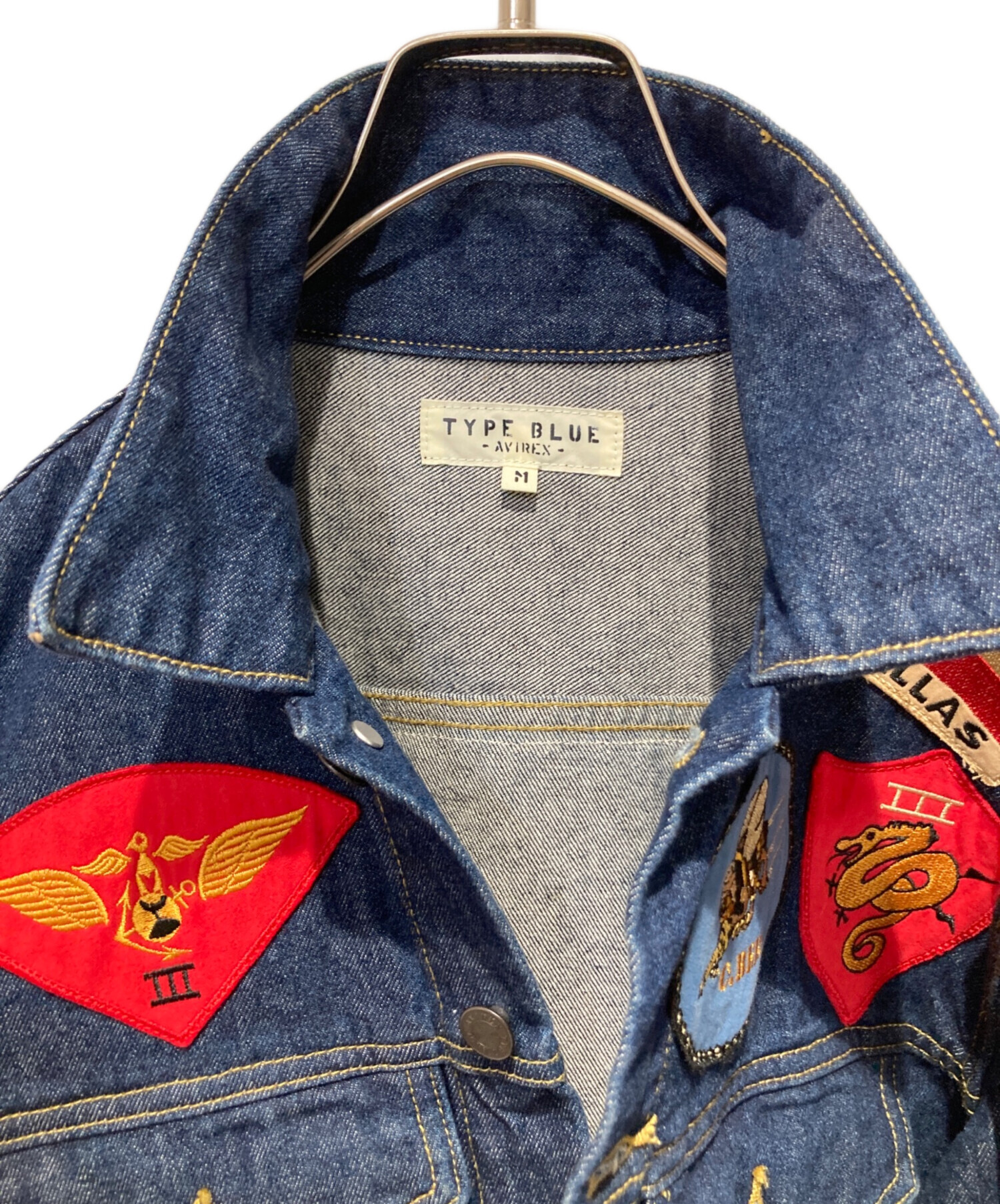 中古・古着通販】AVIREX (アヴィレックス) TYPE BLUE TOP GUN DENIM 