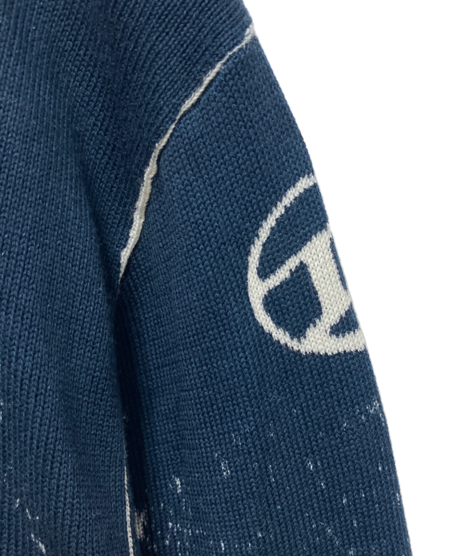 中古・古着通販】DIESEL (ディーゼル) K-LARENCE-B KNITWEAR ネイビー