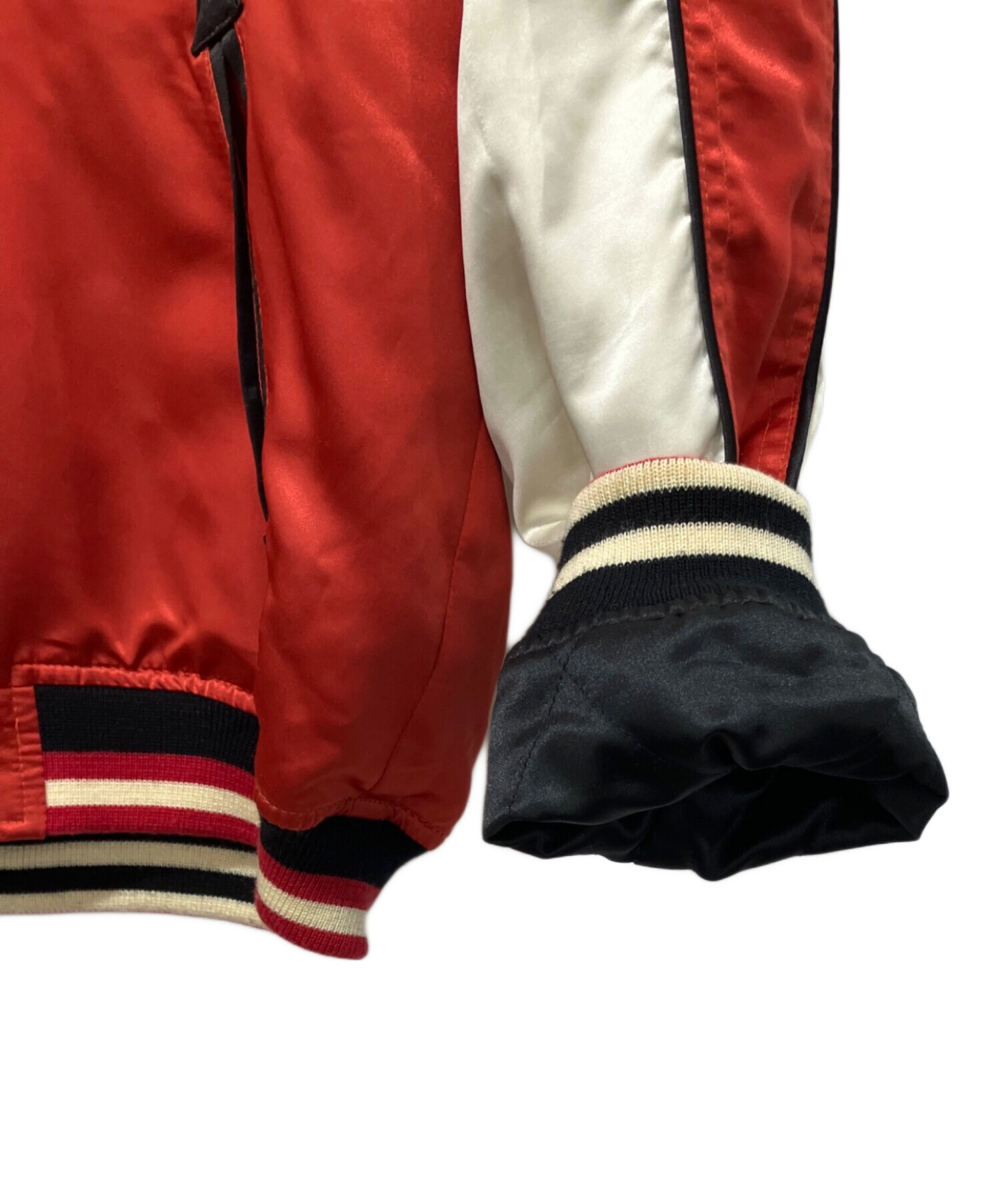 中古・古着通販】tedman (テッドマン) リバーシブルスカジャン レッド