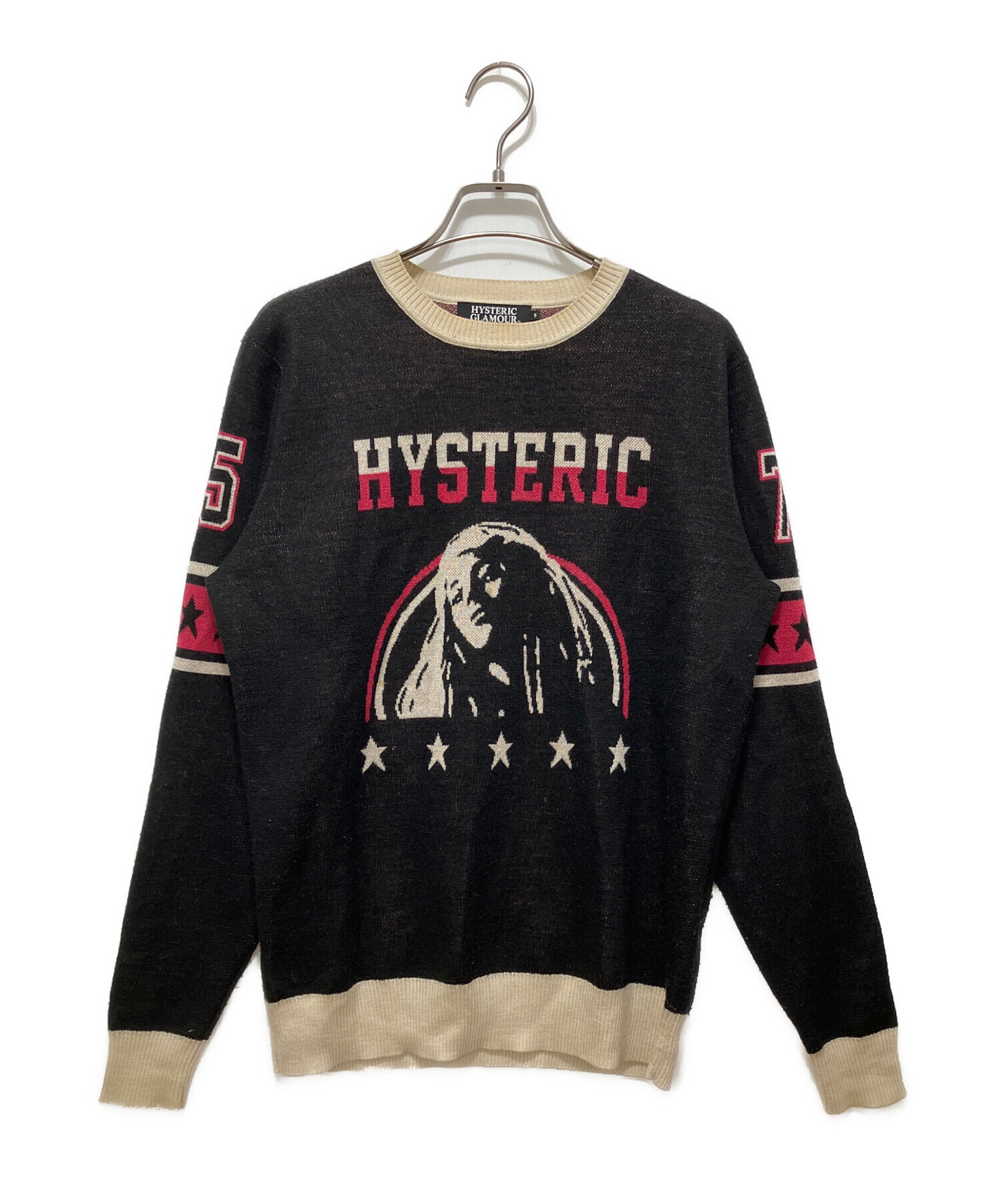 HYSTERIC GLAMOUR （新品未使用） 中古・古着通販】Hysteric Glamour (ヒステリックグラマー) ロゴニット