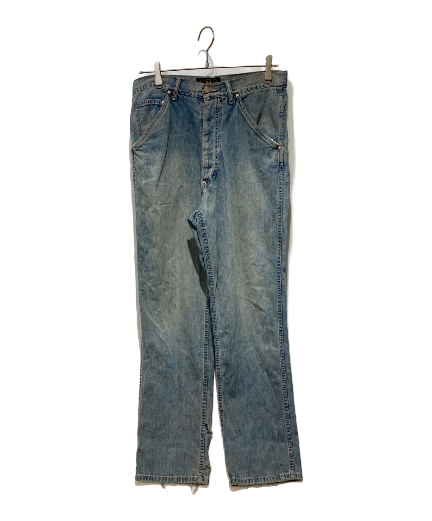 RRL ダブルアールエル ワイドデニムパンツ　バギー 中古・古着通販】RRL (ダブルアールエル) デニムパンツ インディゴ