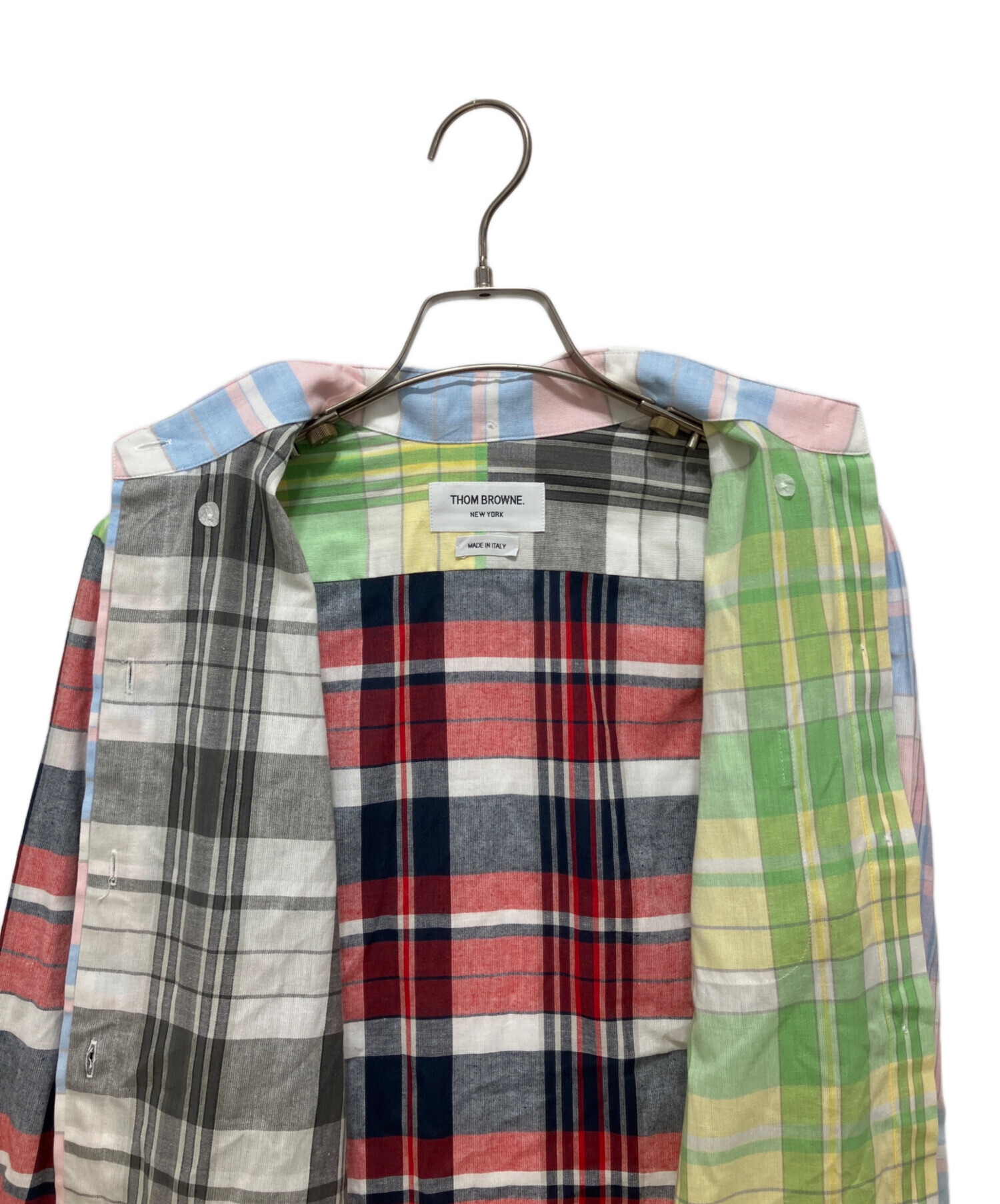中古・古着通販】Thom Browne (トムブラウン) パッチワークシャツ