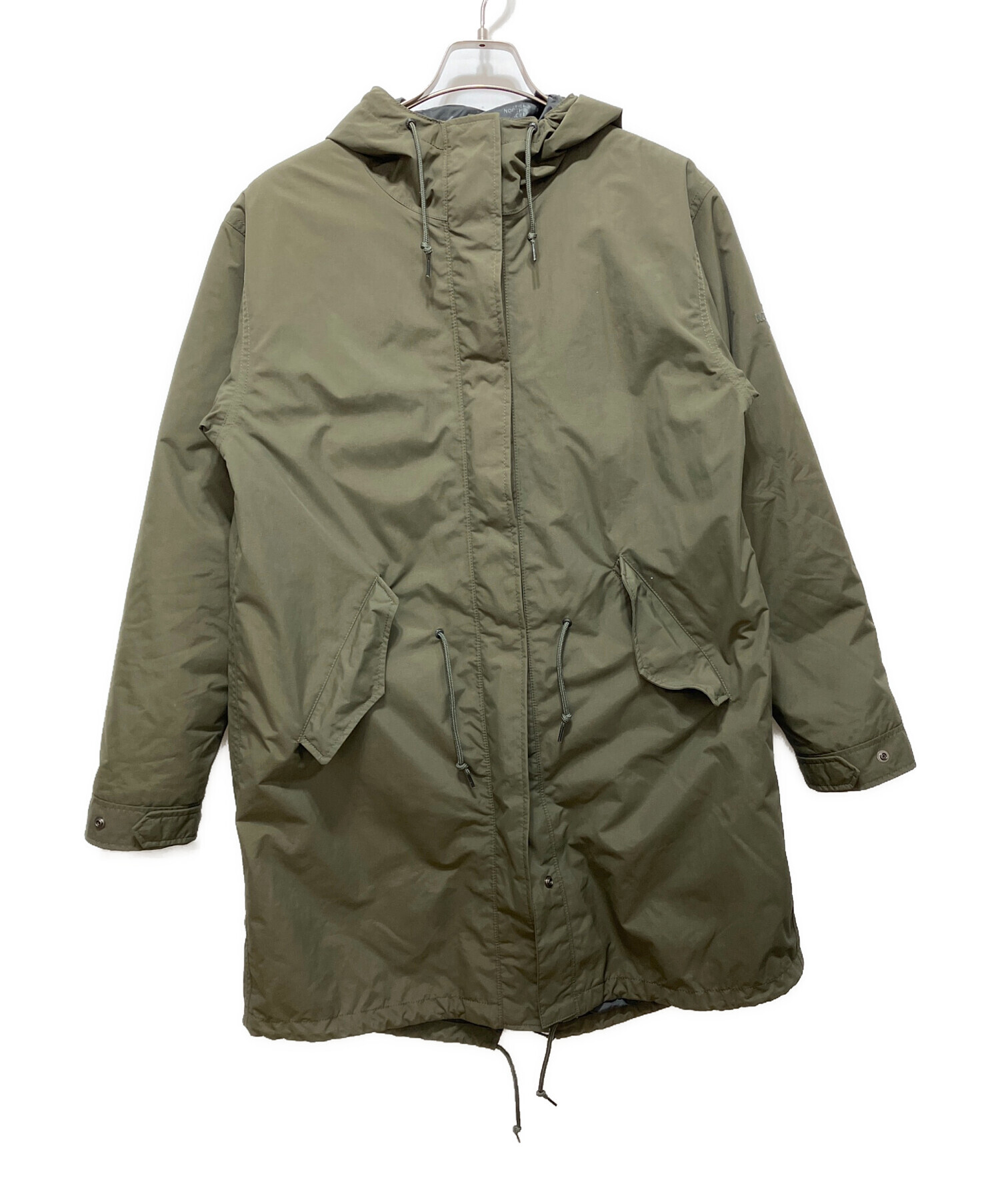 ノースフェイス　フィッシュテールトリクライメイトコート　カーキS 中古・古着通販】THE NORTH FACE (ザ ノース フェイス) フィッシュ
