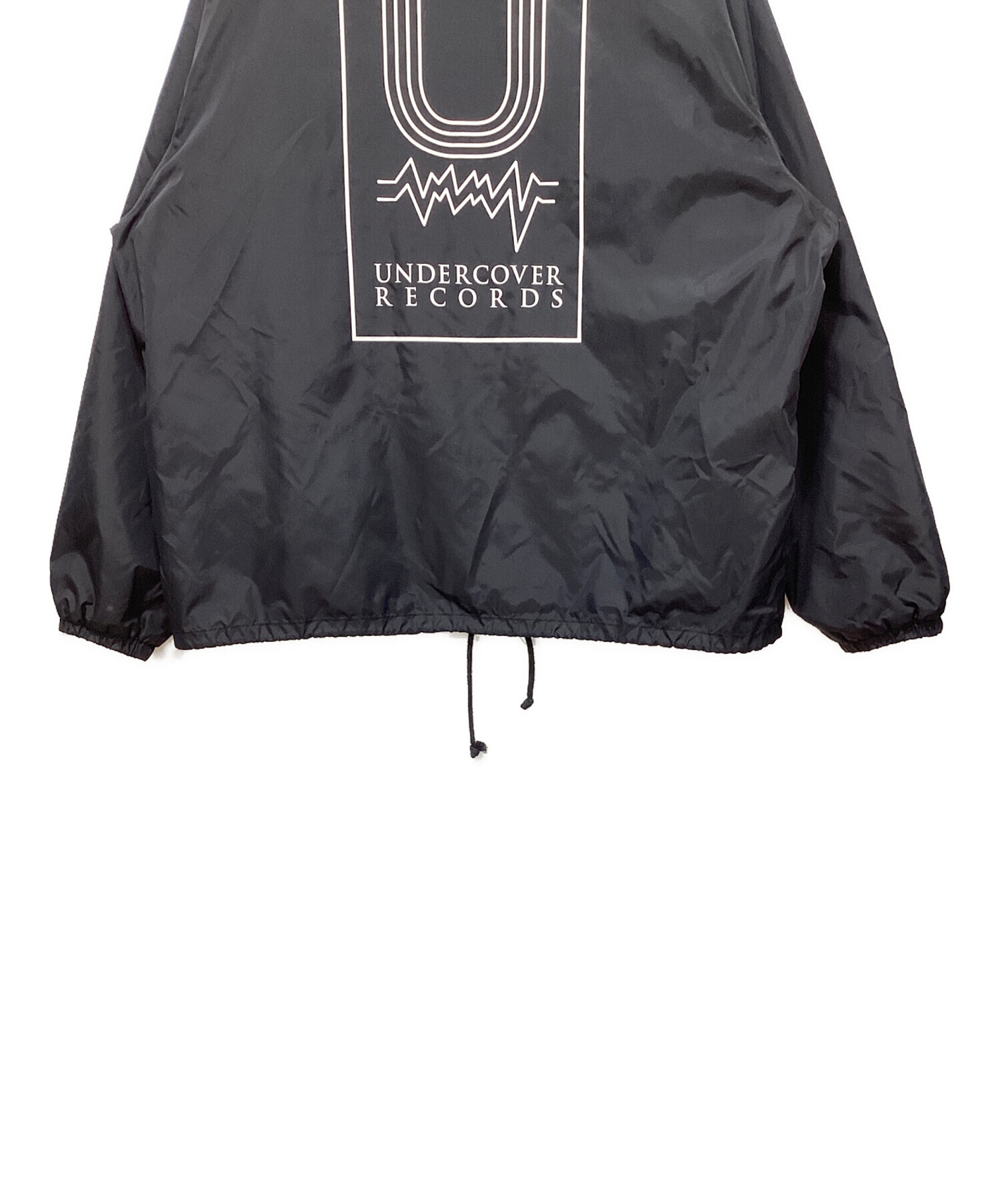アンダーカバー コーチジャケット　黒　ブラック　ロゴ　アウター　XL 中古・古着通販】UNDERCOVER (アンダーカバー) コーチジャケット