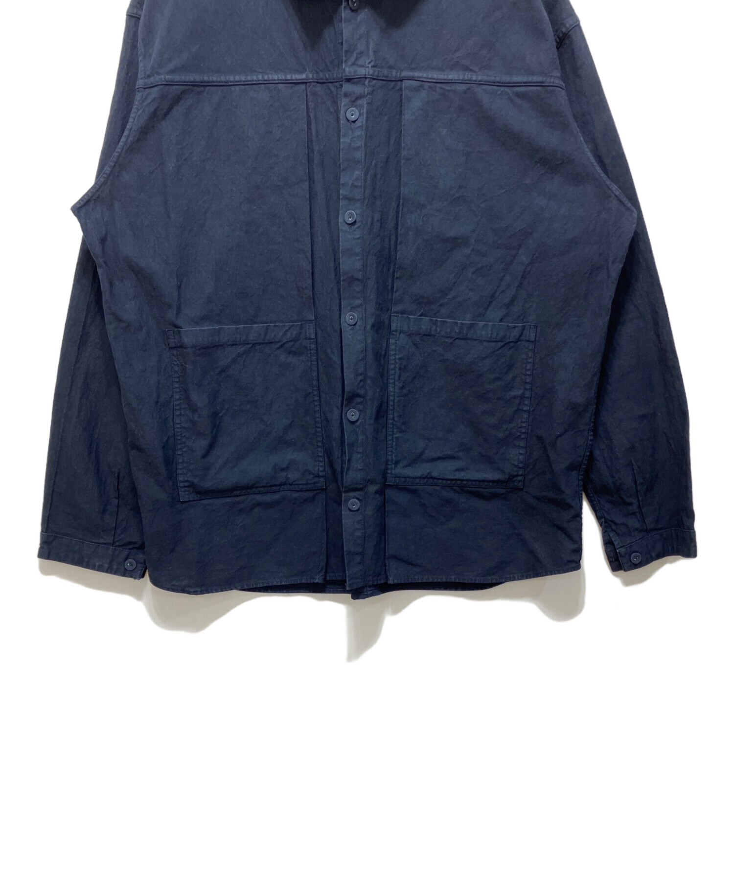 テンダー販売 中古・古着通販】Tender (テンダー) TWO BIRDS SHIRT ネイビー サイズ
