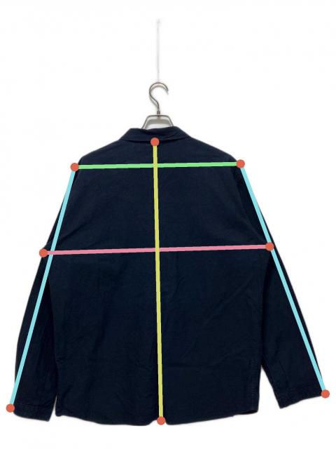 中古・古着通販】Tender (テンダー) TWO BIRDS SHIRT ネイビー サイズ
