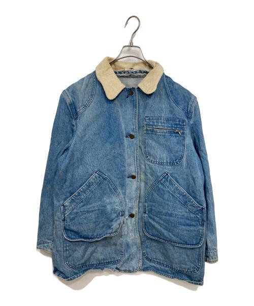 L.L.Beanエルエルビーン コーデュロイ襟　ハンティングジャケット 中古・古着通販】L.L.Bean (エルエルビーン) 襟コーデュロイ デニム