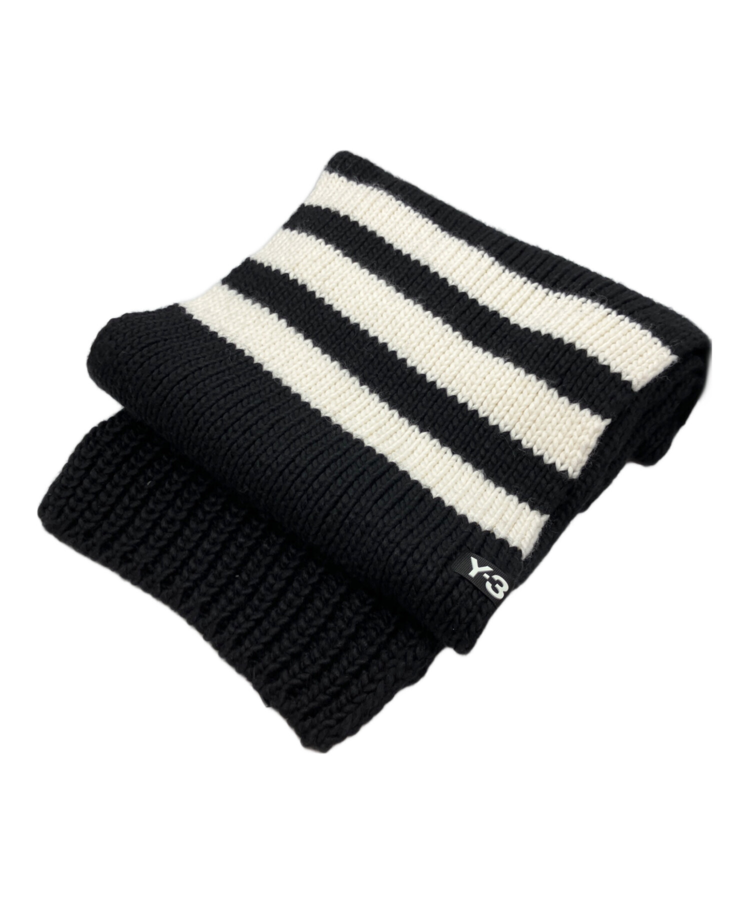 中古・古着通販】Y-3 (ワイスリー) マフラー ブラック｜ブランド・古着