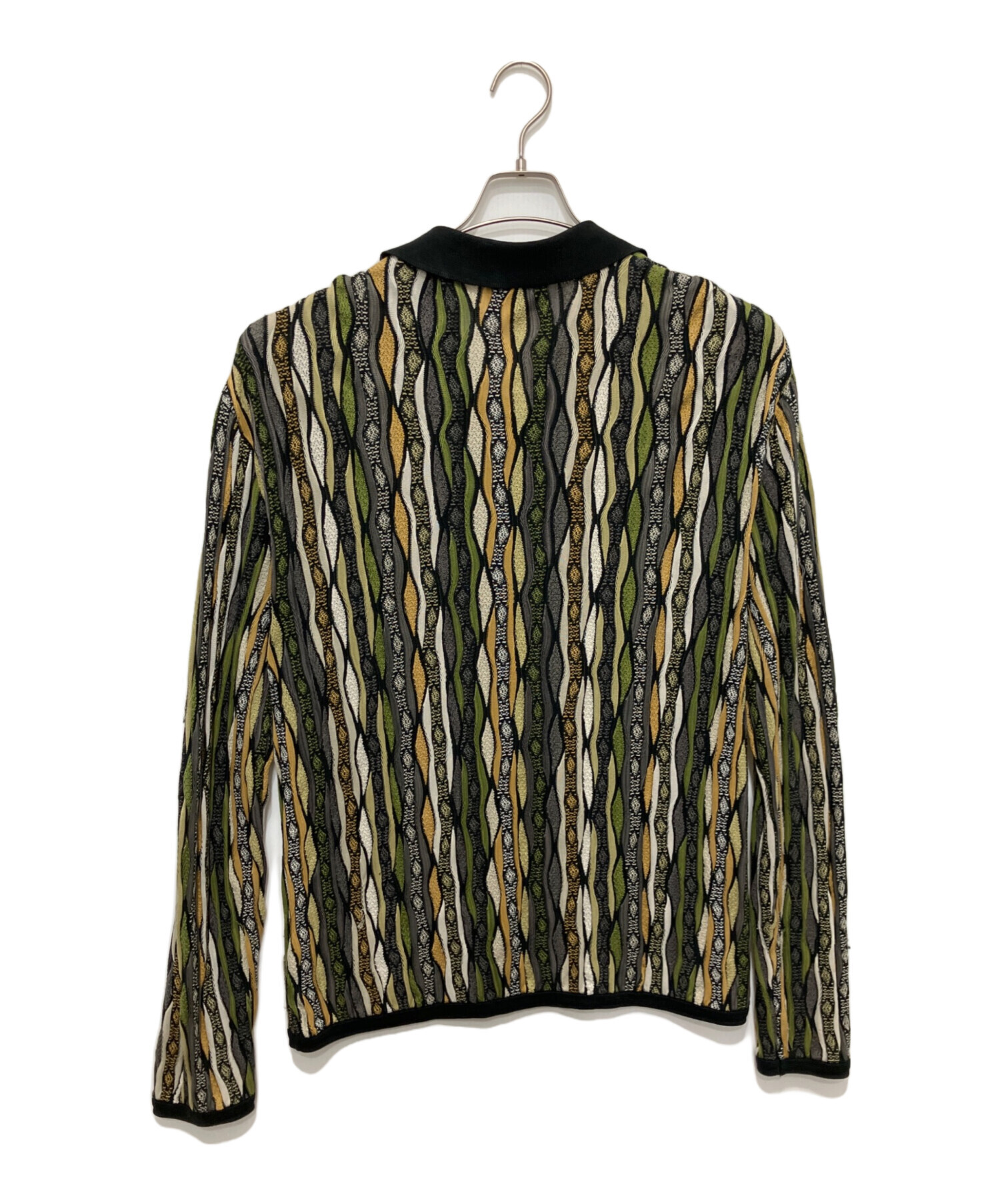 中古・古着通販】Coogi (クージー) 3D ニットポロシャツ グリーン