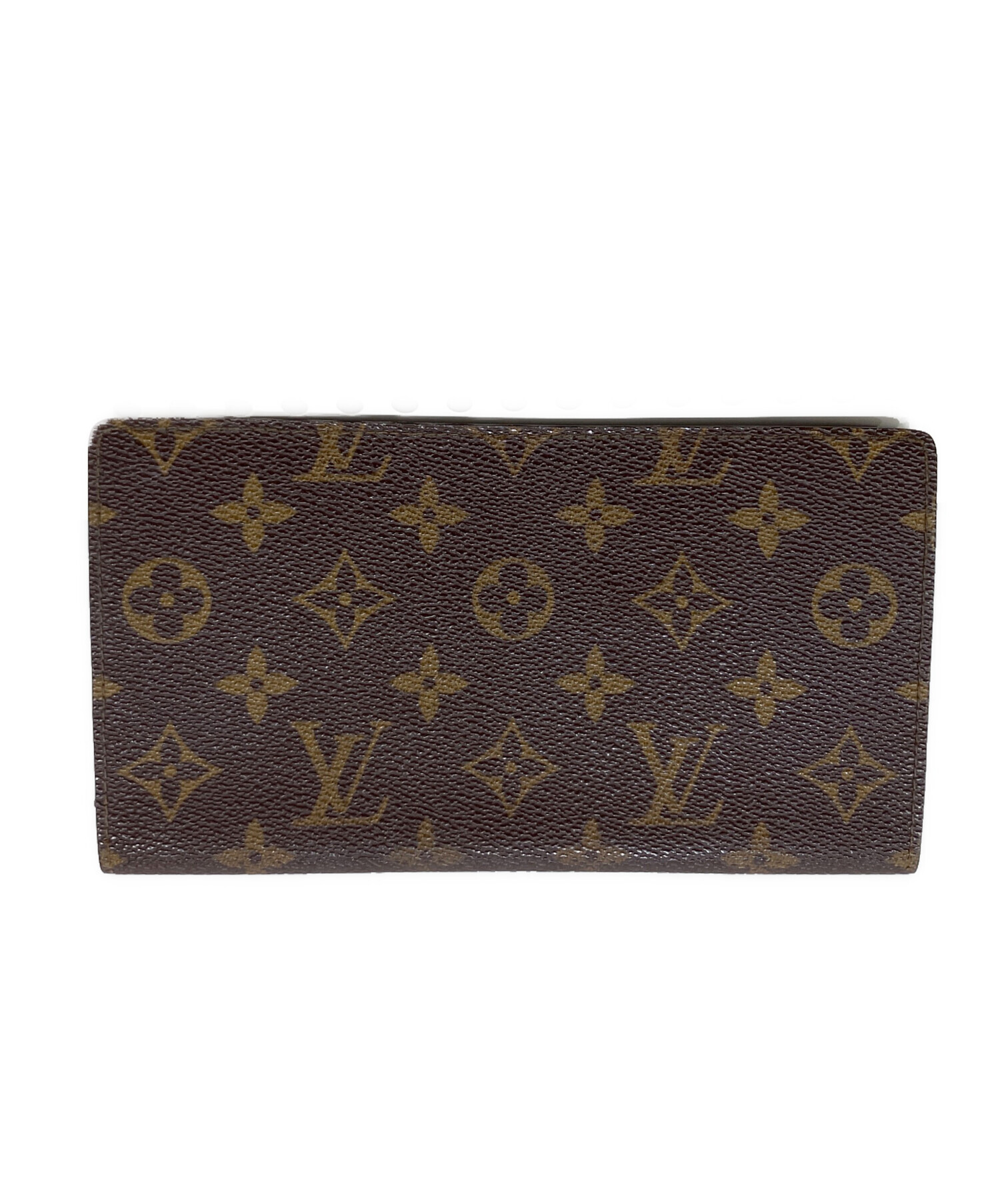 中古・古着通販】LOUIS VUITTON (ルイ ヴィトン) 札入れ ブラウン