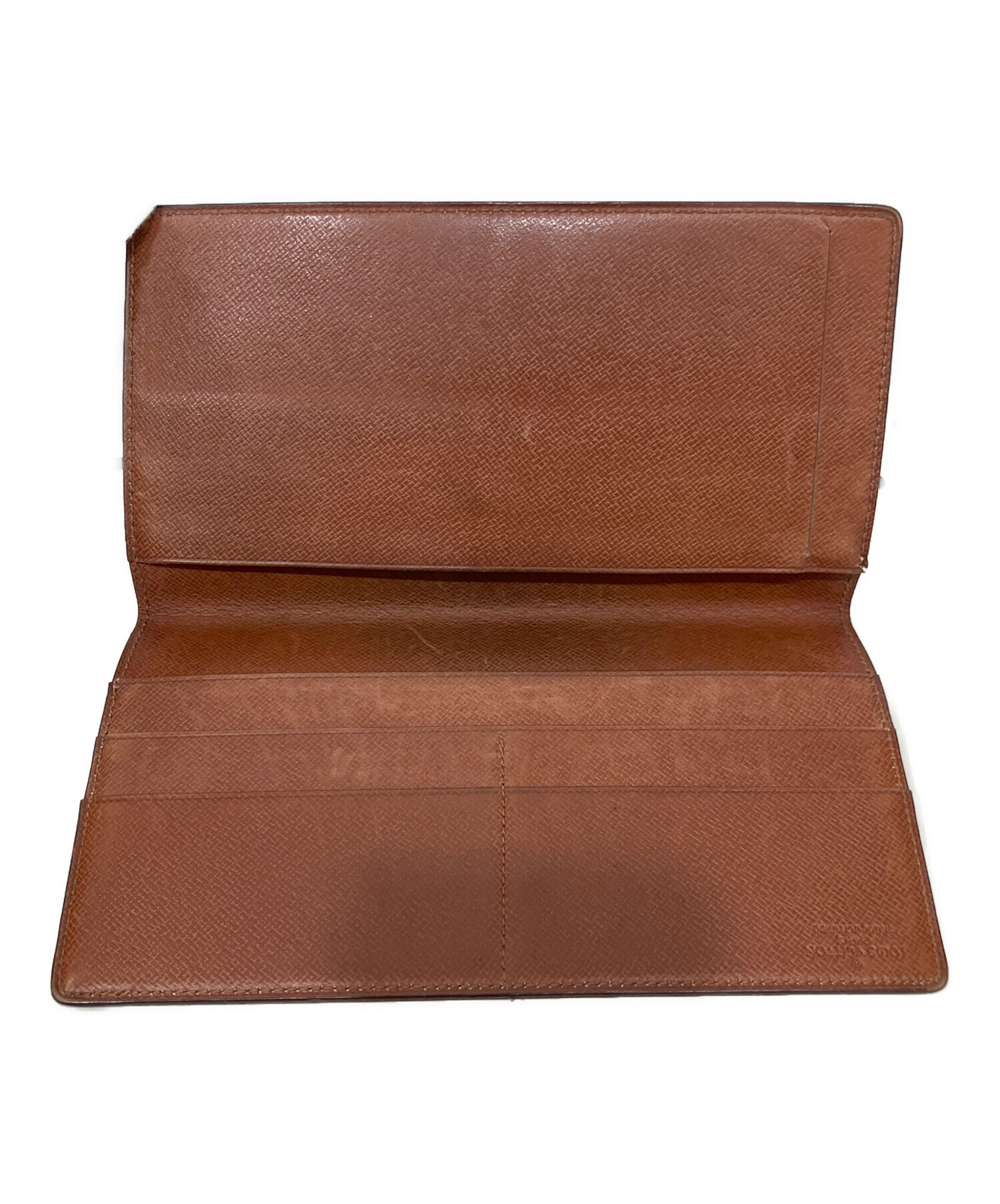 中古・古着通販】LOUIS VUITTON (ルイ ヴィトン) 札入れ ブラウン
