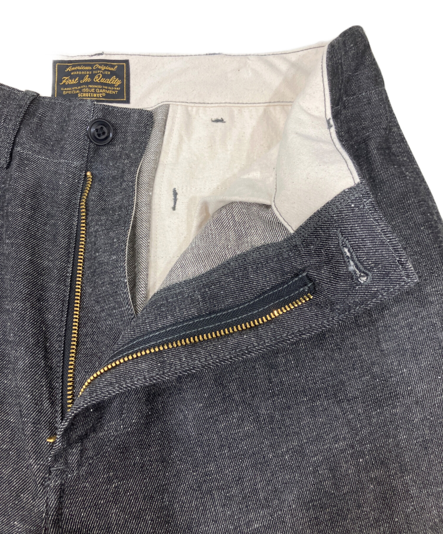 中古・古着通販】Schott (ショット) NEP DENIM RAW TROUSERS