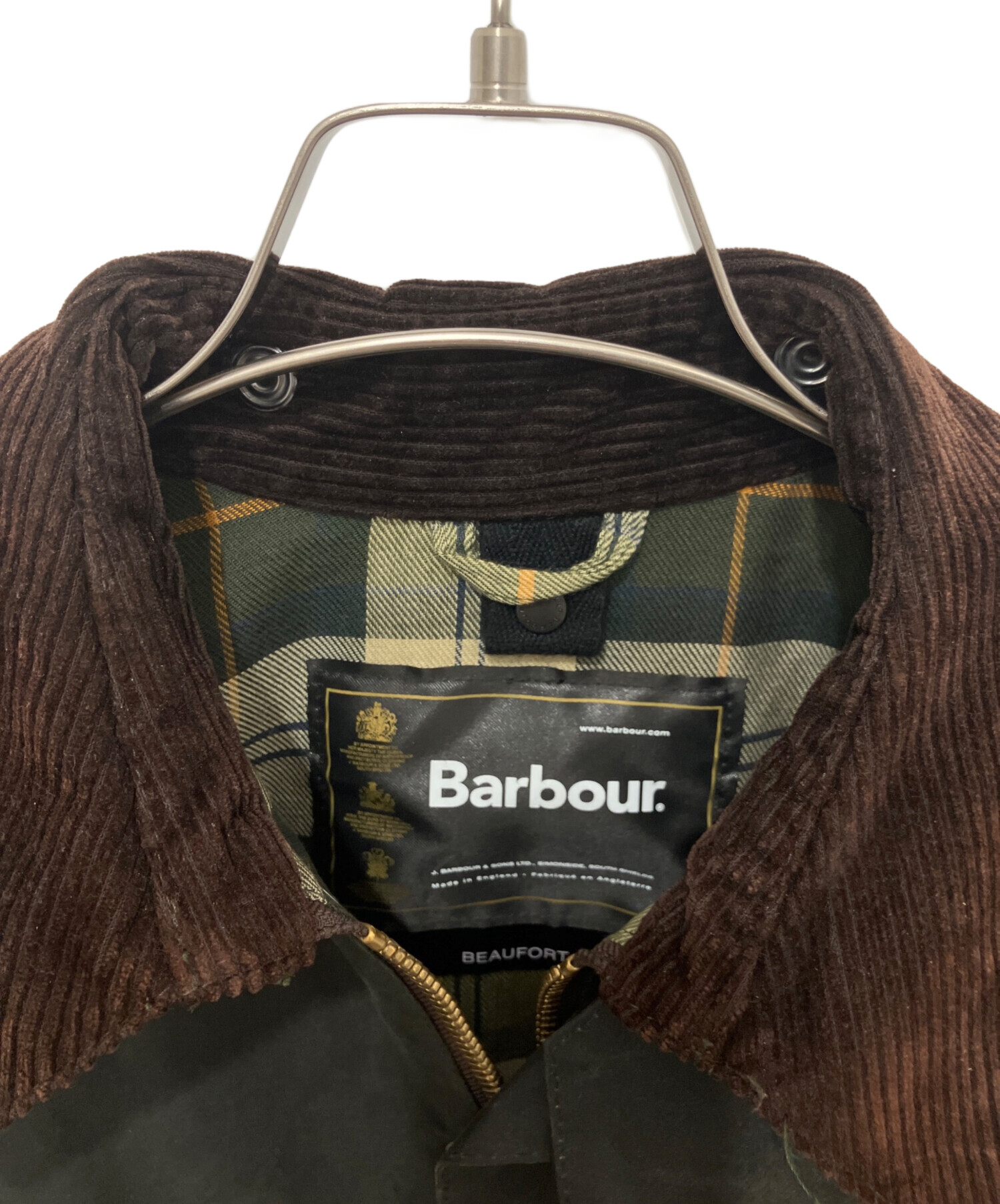 中古・古着通販】Barbour (バブアー) Beaufort Wax Jacket オリーブ