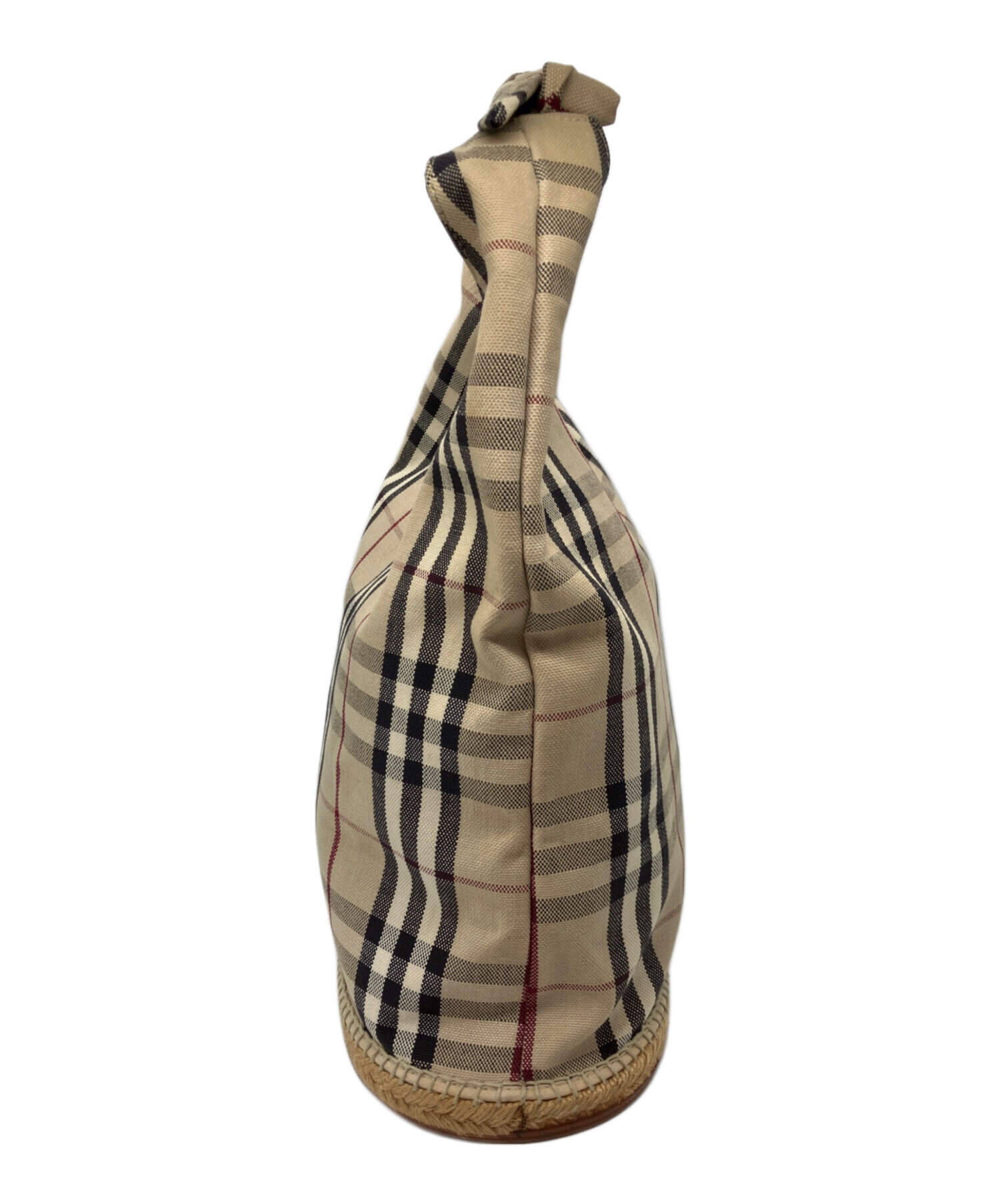 中古・古着通販】BURBERRY (バーバリー) ノバチェックバケツ型トート