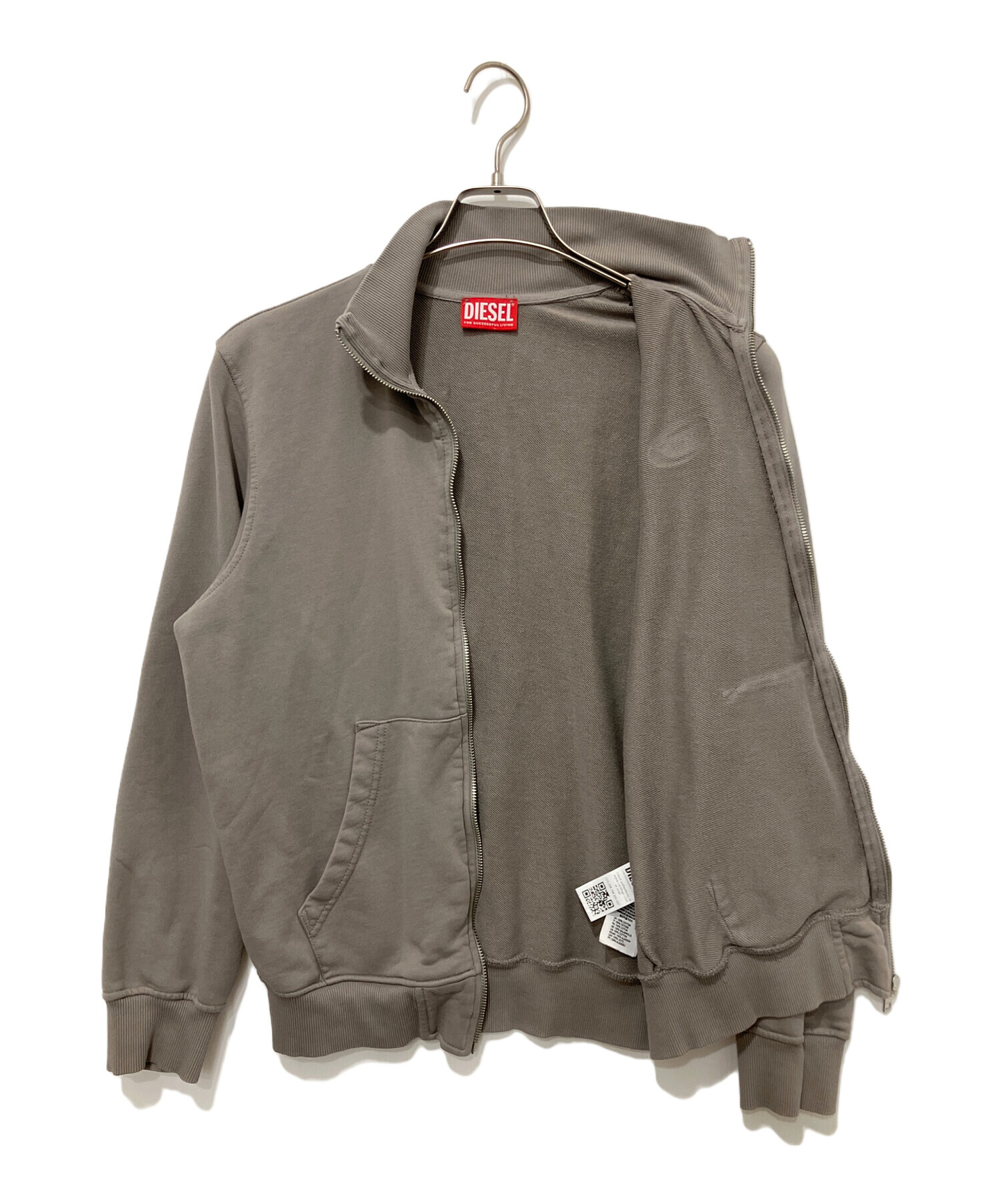 中古・古着通販】DIESEL (ディーゼル) ジップアップスウェット