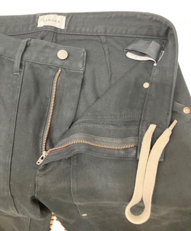 中古・古着通販】TANAKA (タナカ) WORK JEAN TROUSERS ブラック サイズ